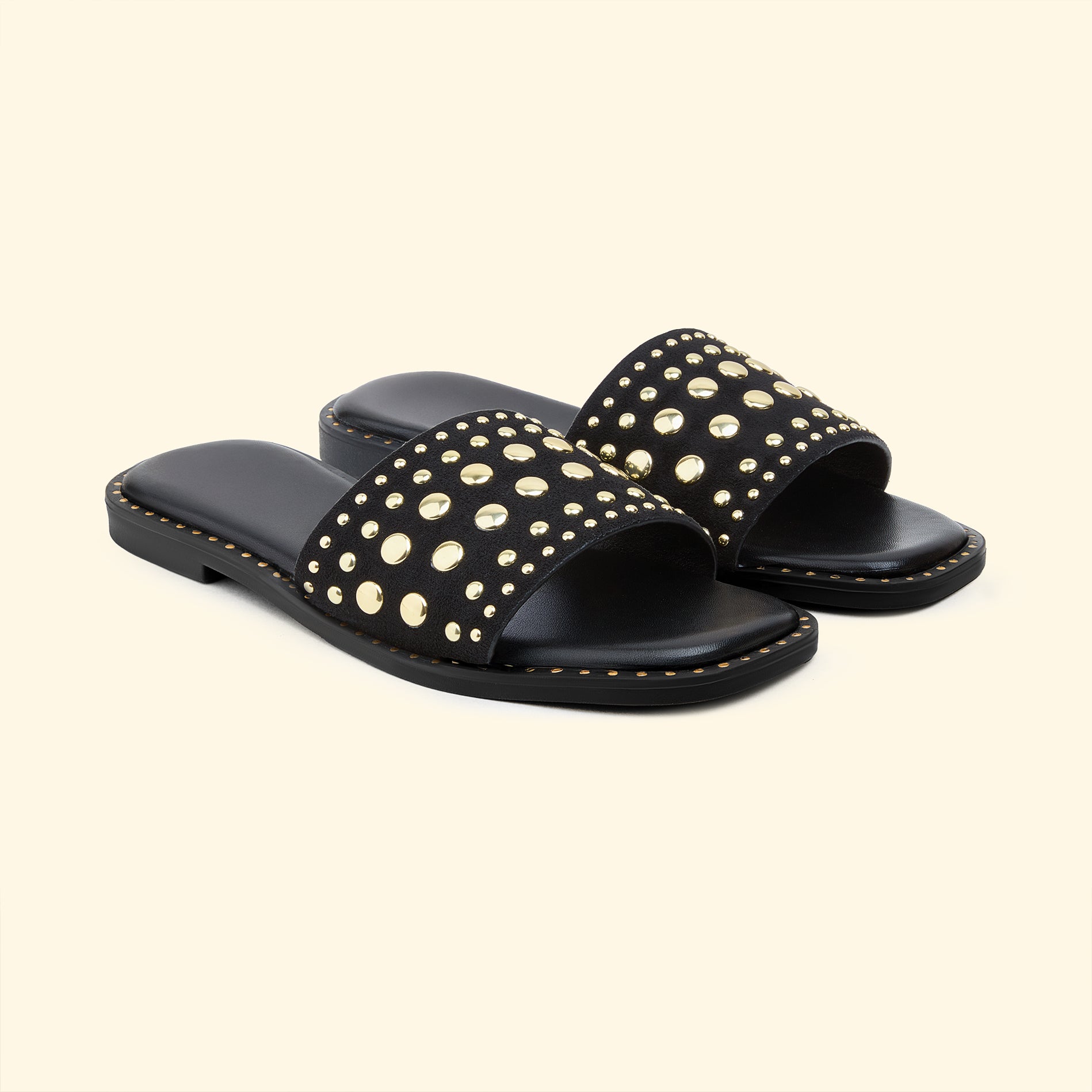 Golden AURA slides - Midnight Black