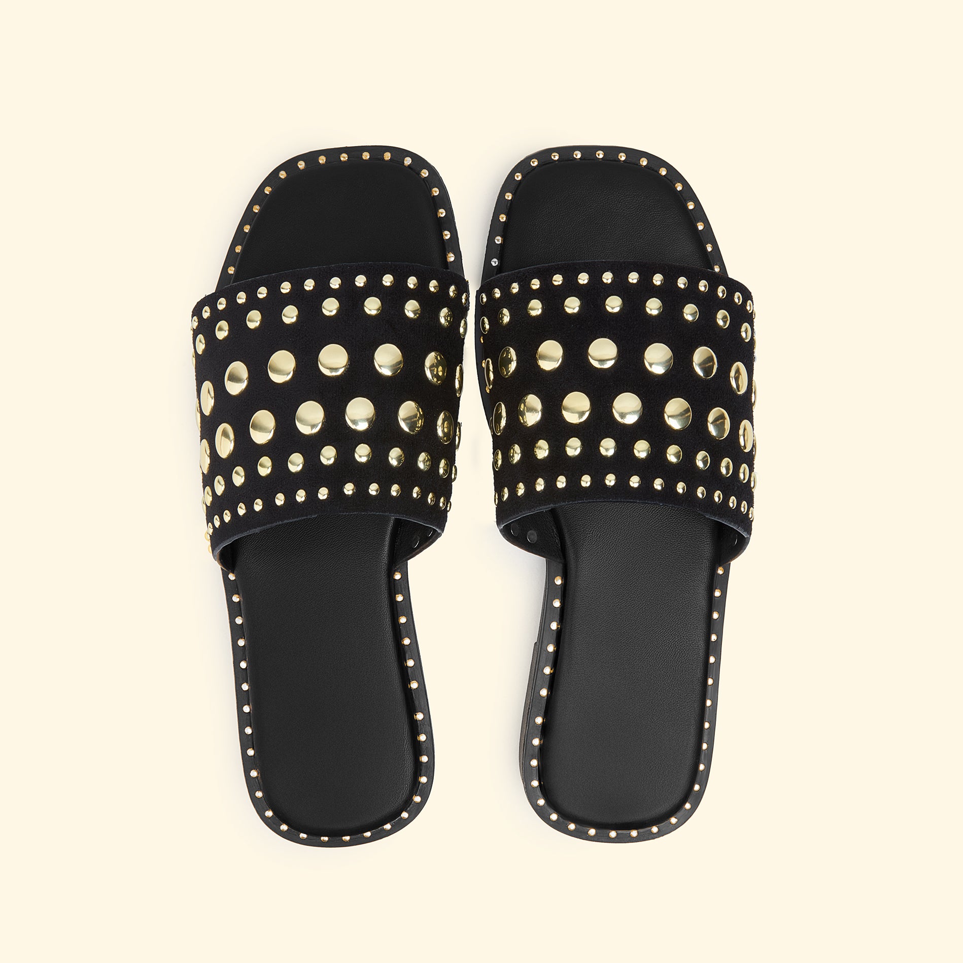 Golden AURA slides - Midnight Black