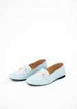 Loafers Moccasin - Dusty Sky-Blue