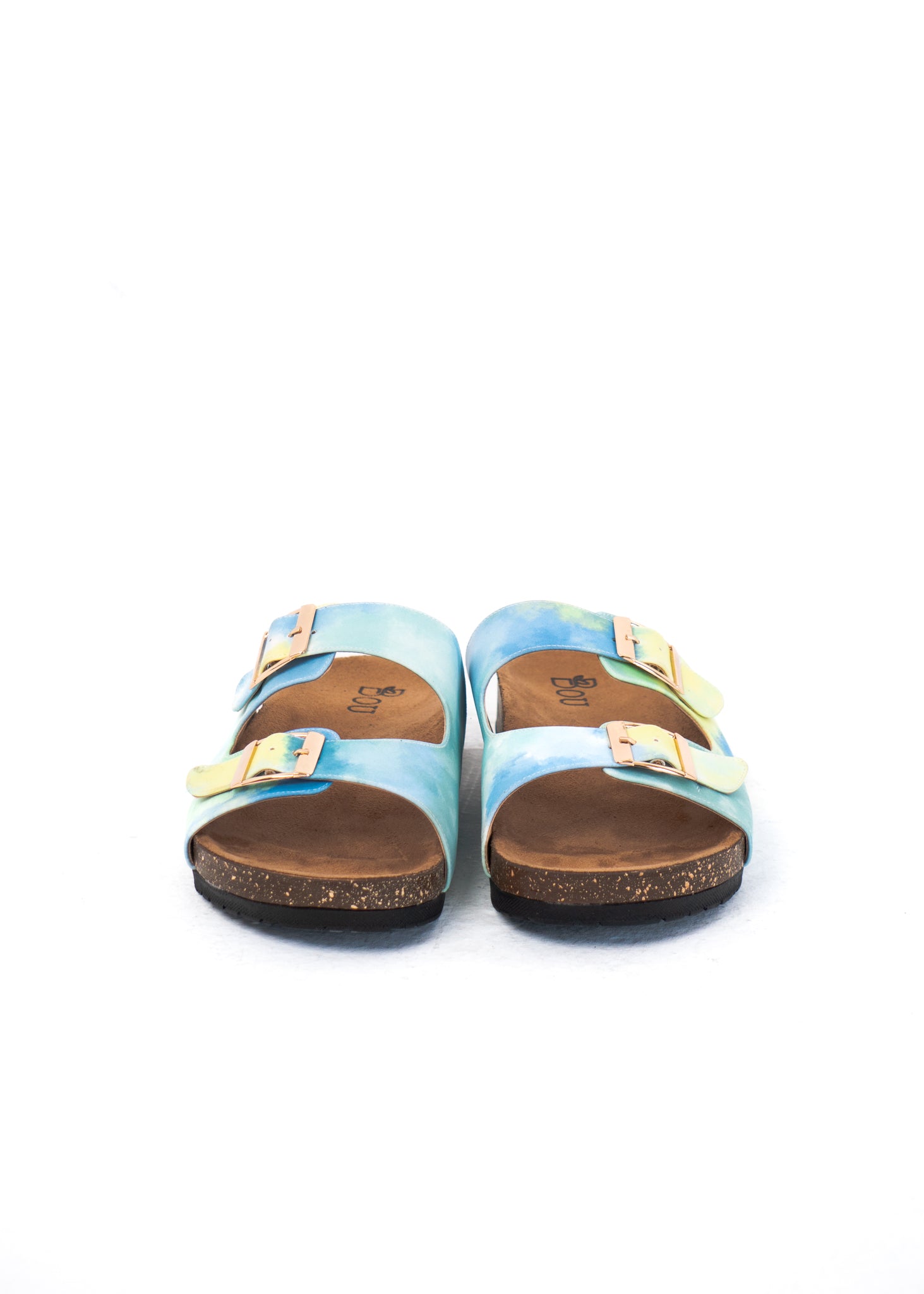 Tie Dye Slipper - Shinny Clouds