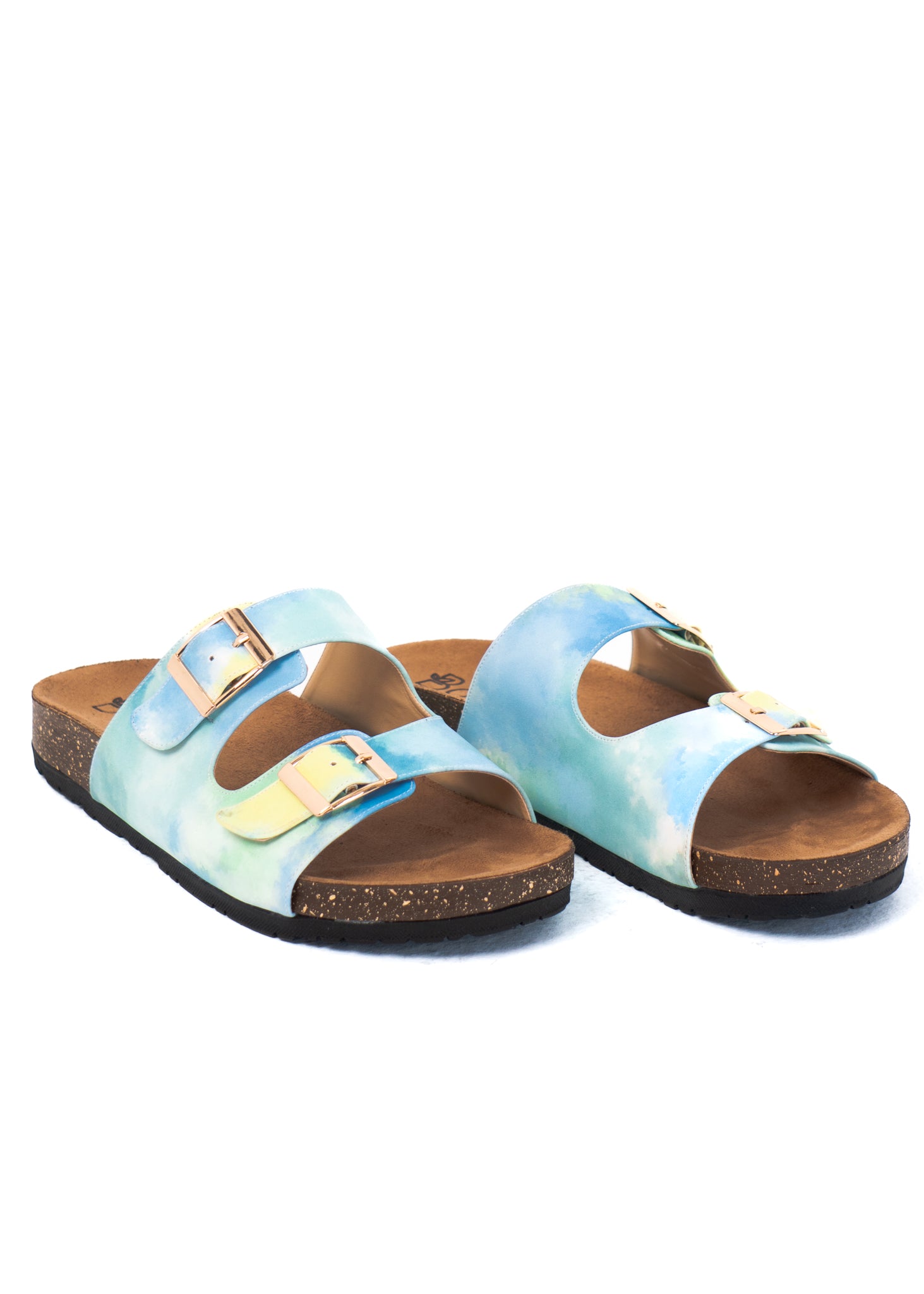 Tie Dye Slipper - Shinny Clouds