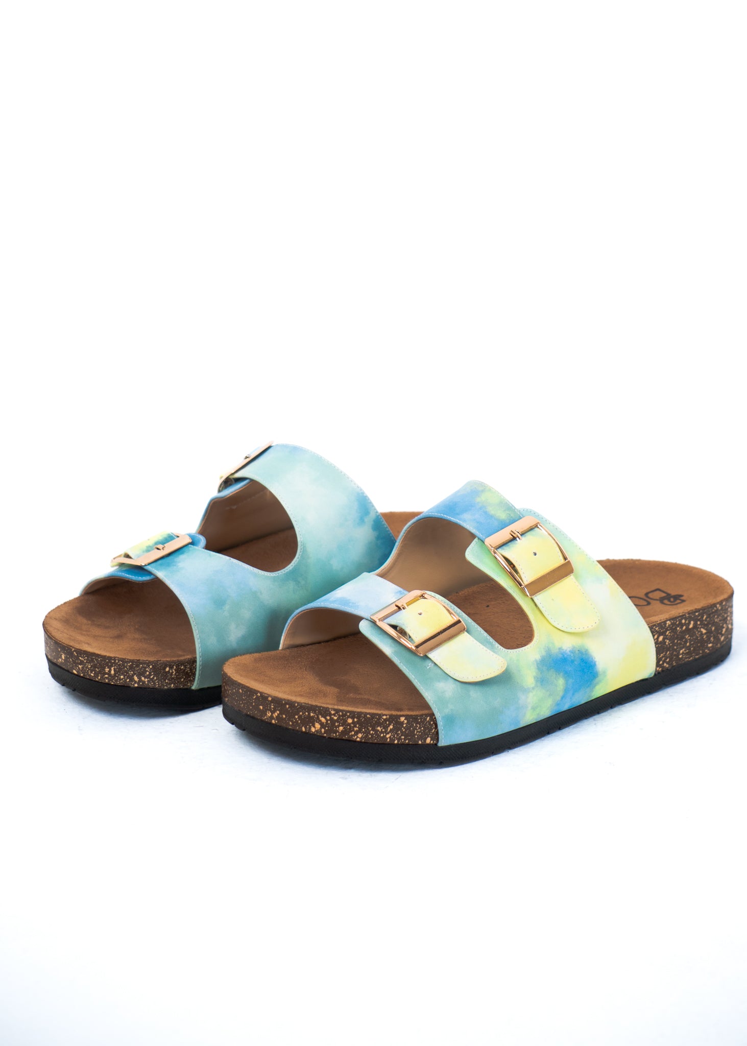Tie Dye Slipper - Shinny Clouds