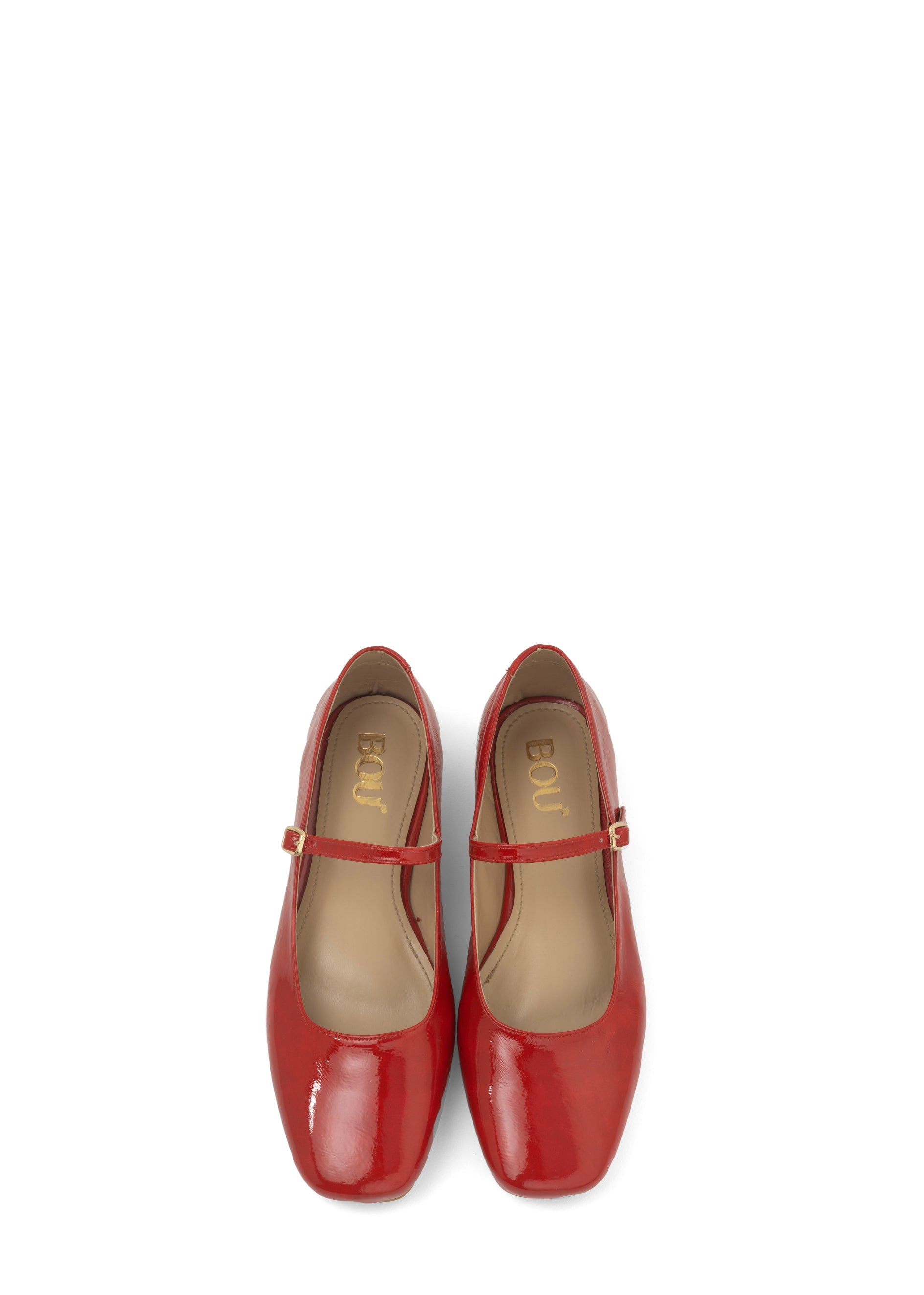 Mary-Jane Ballerina - Ruby Rouge