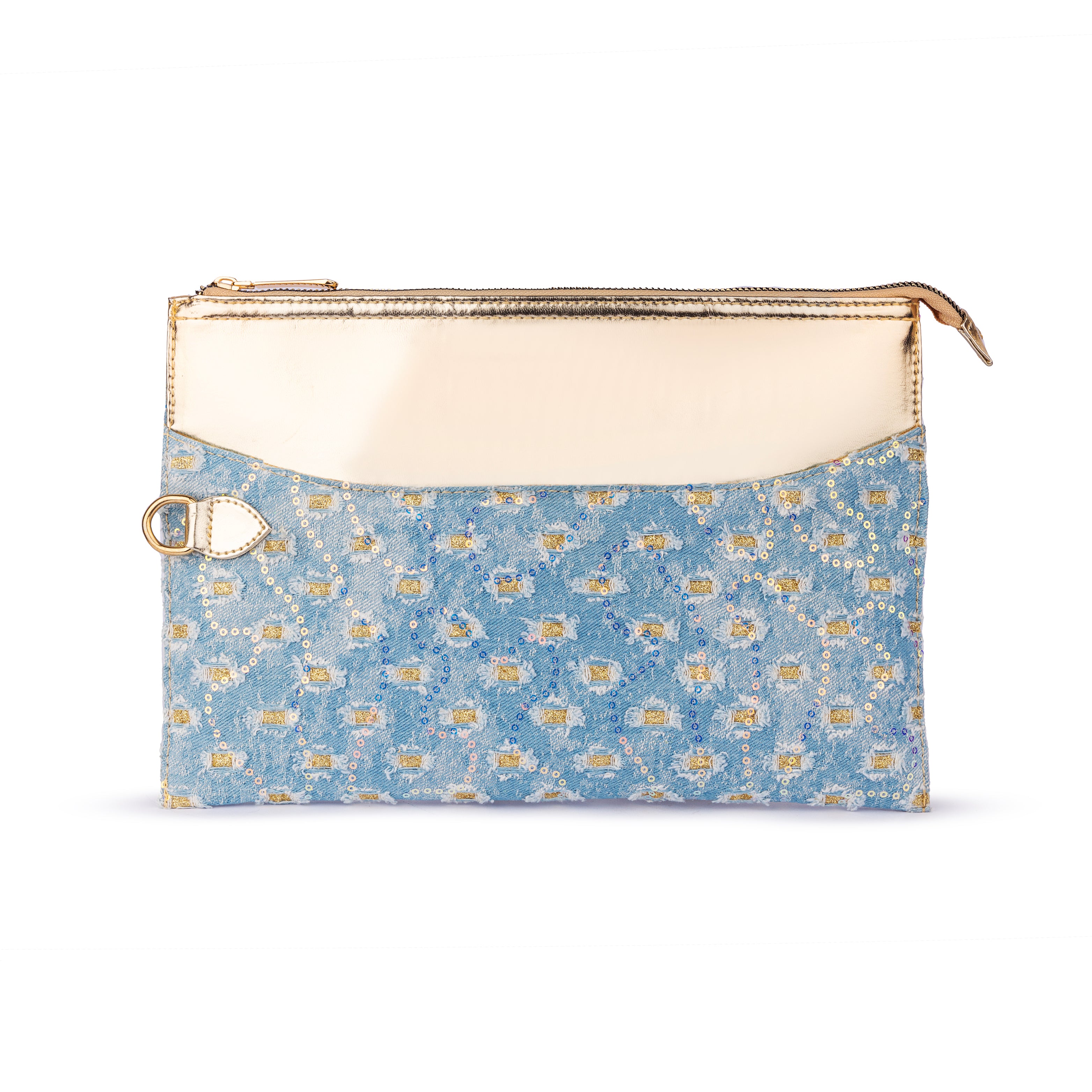 Under Arm Clutch - Denim