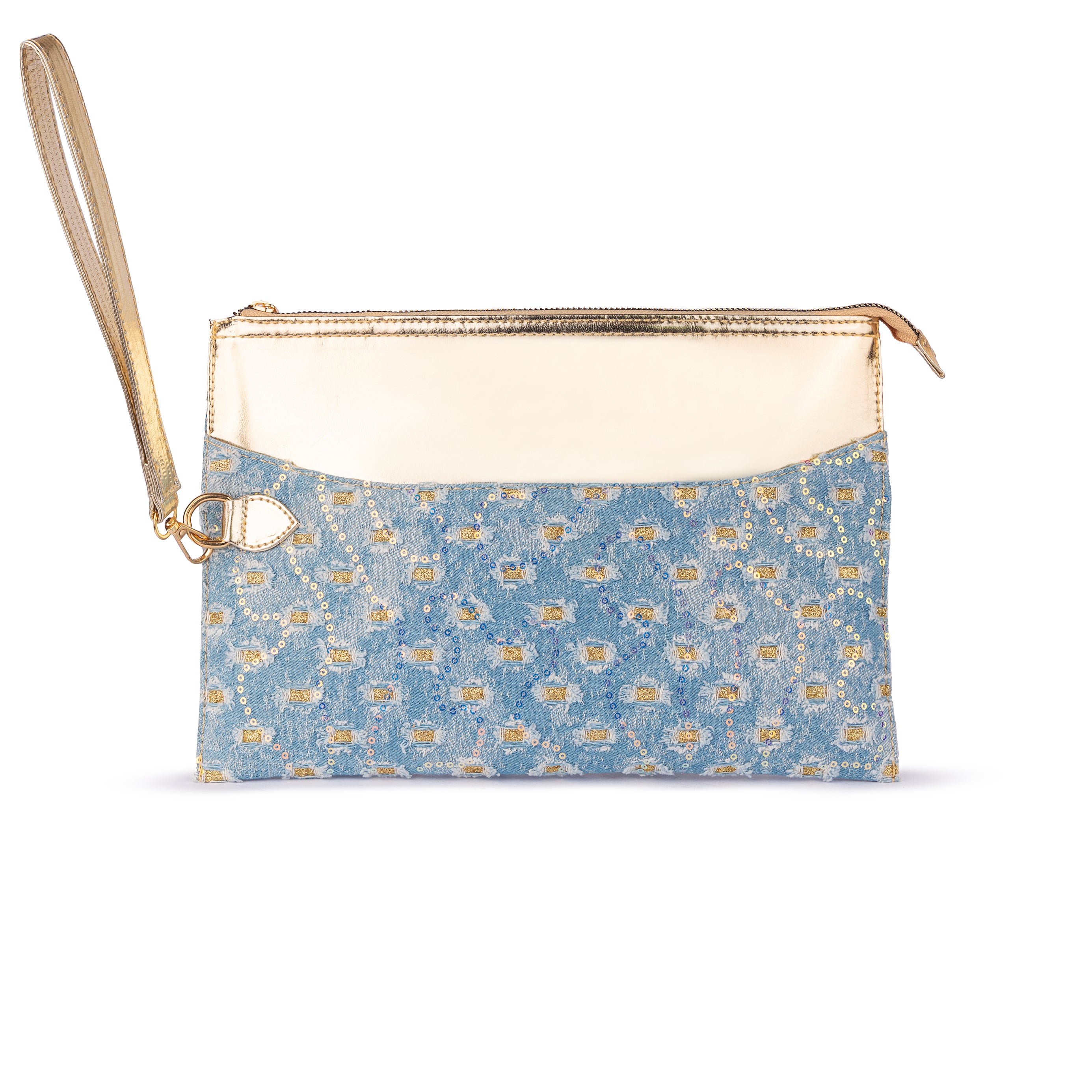 Under Arm Clutch - Denim