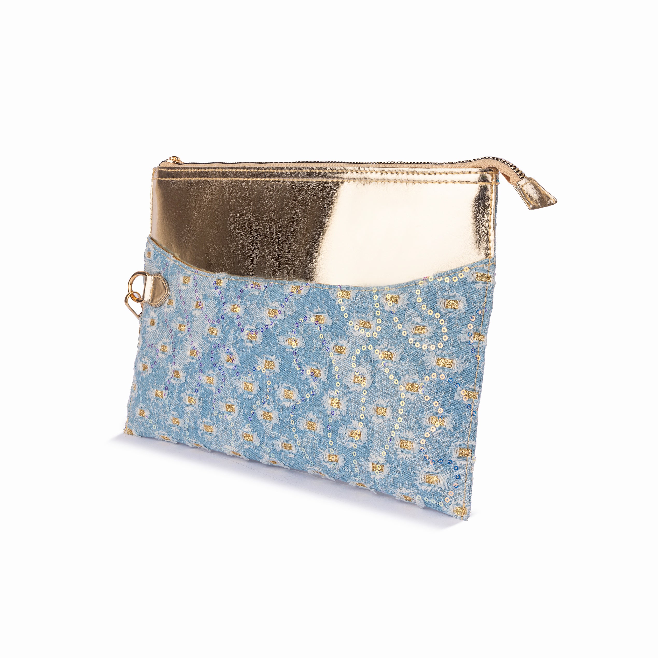 Under Arm Clutch - Denim