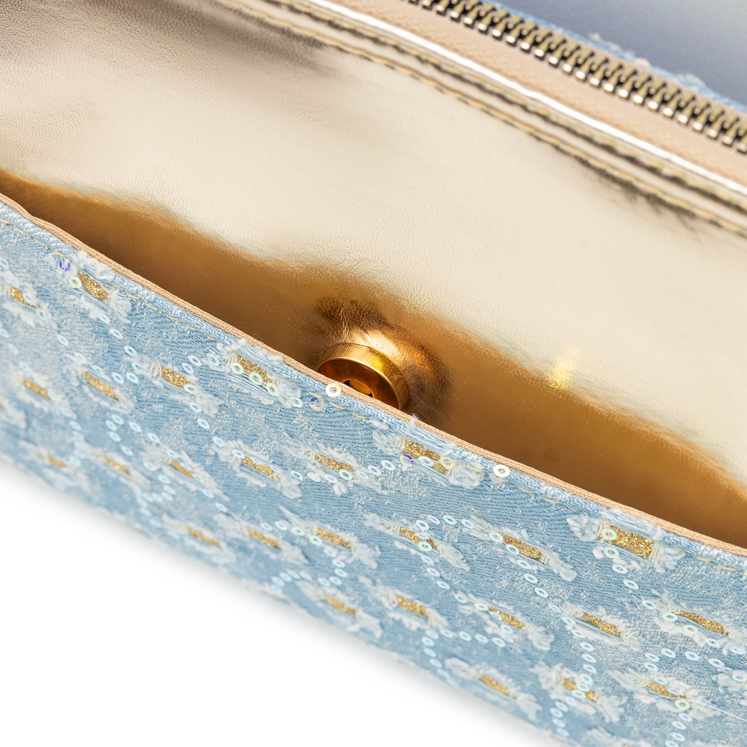 Under Arm Clutch - Denim