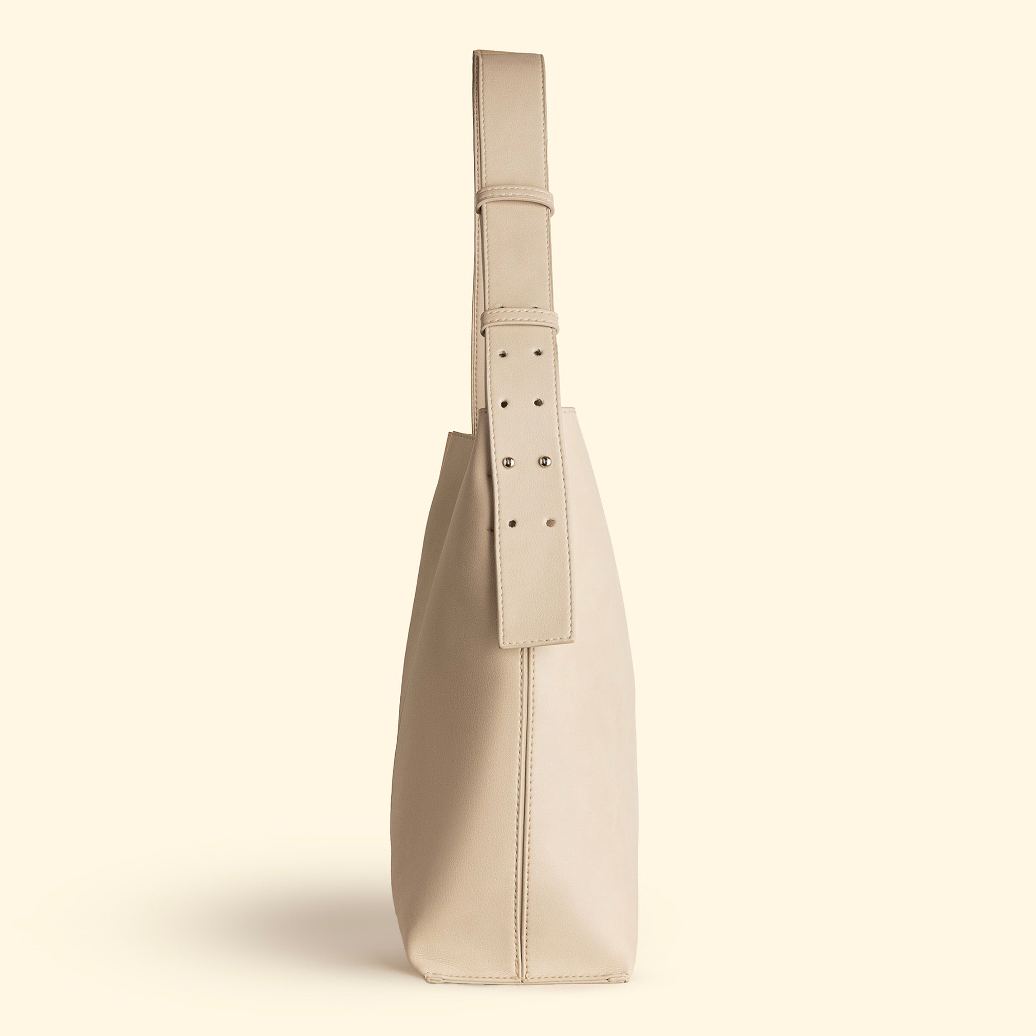 Bou bigger bag - Bou fluffy Beige
