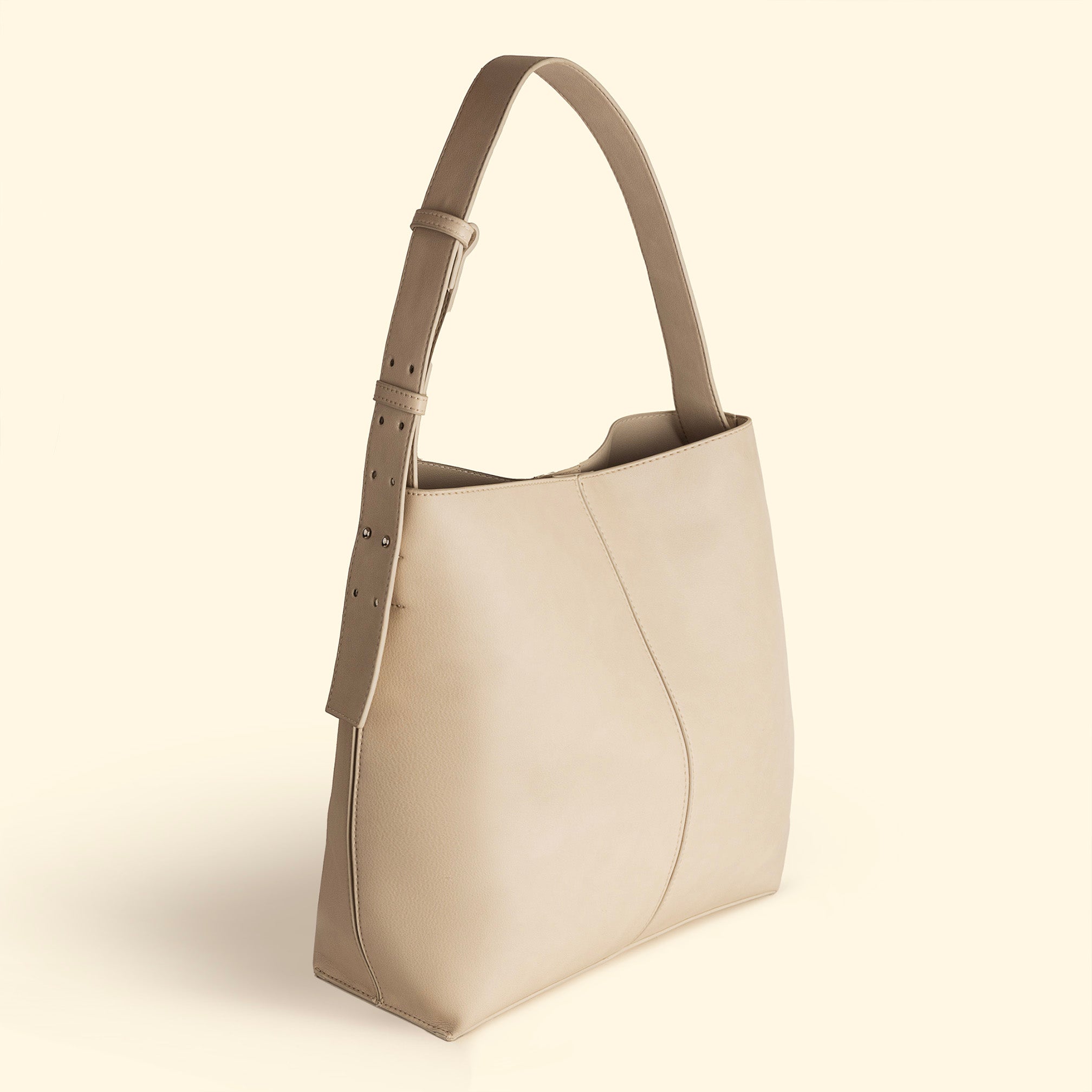 Bou bigger bag - Bou fluffy Beige