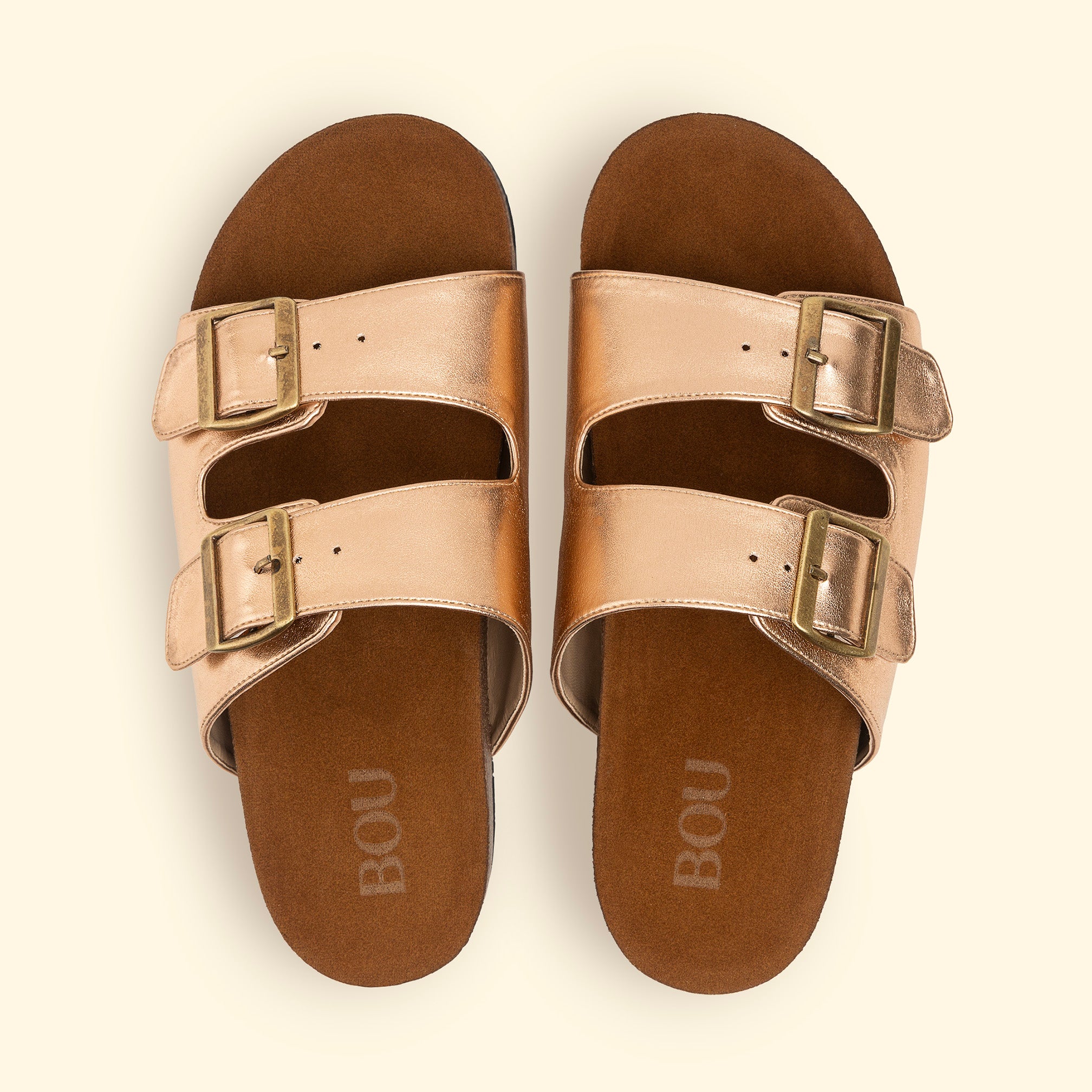 Glazed Slipper - rose gold