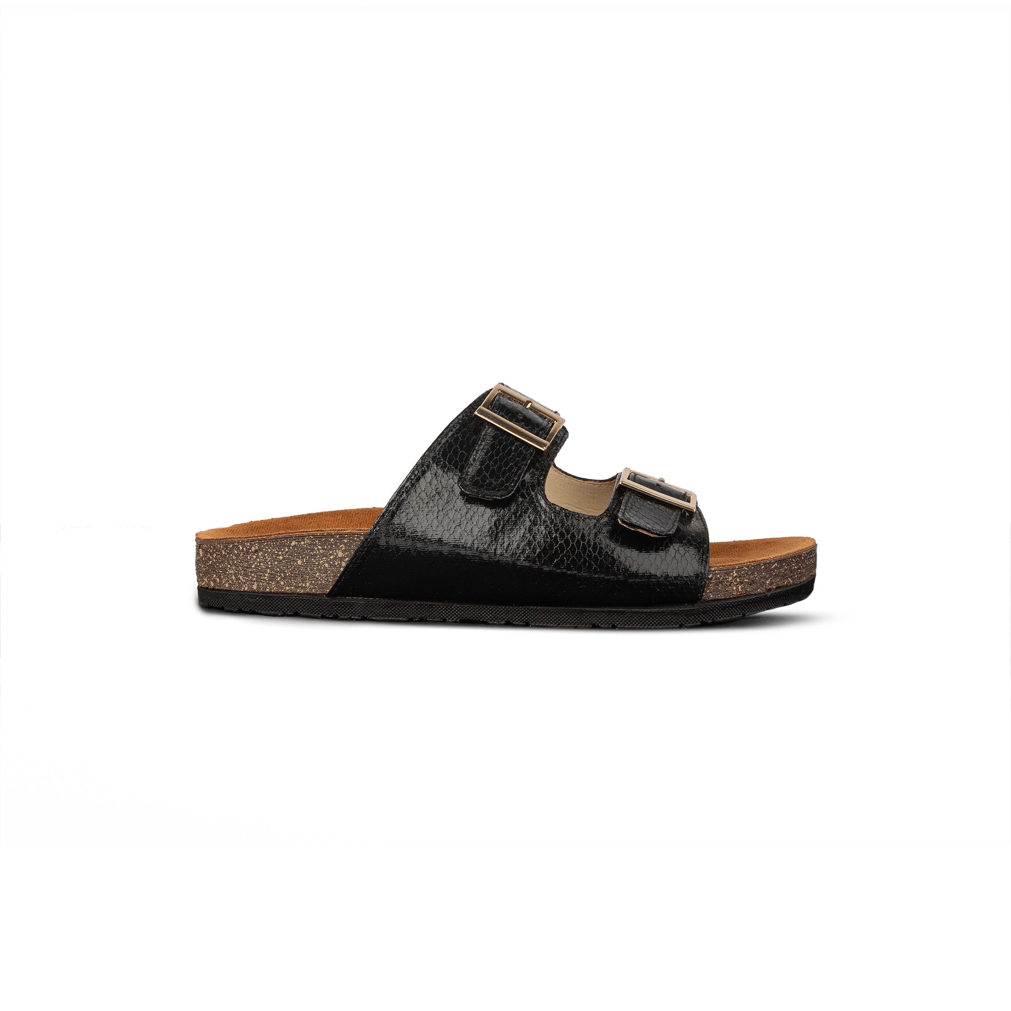 Mermaid Slipper - Midnight Black