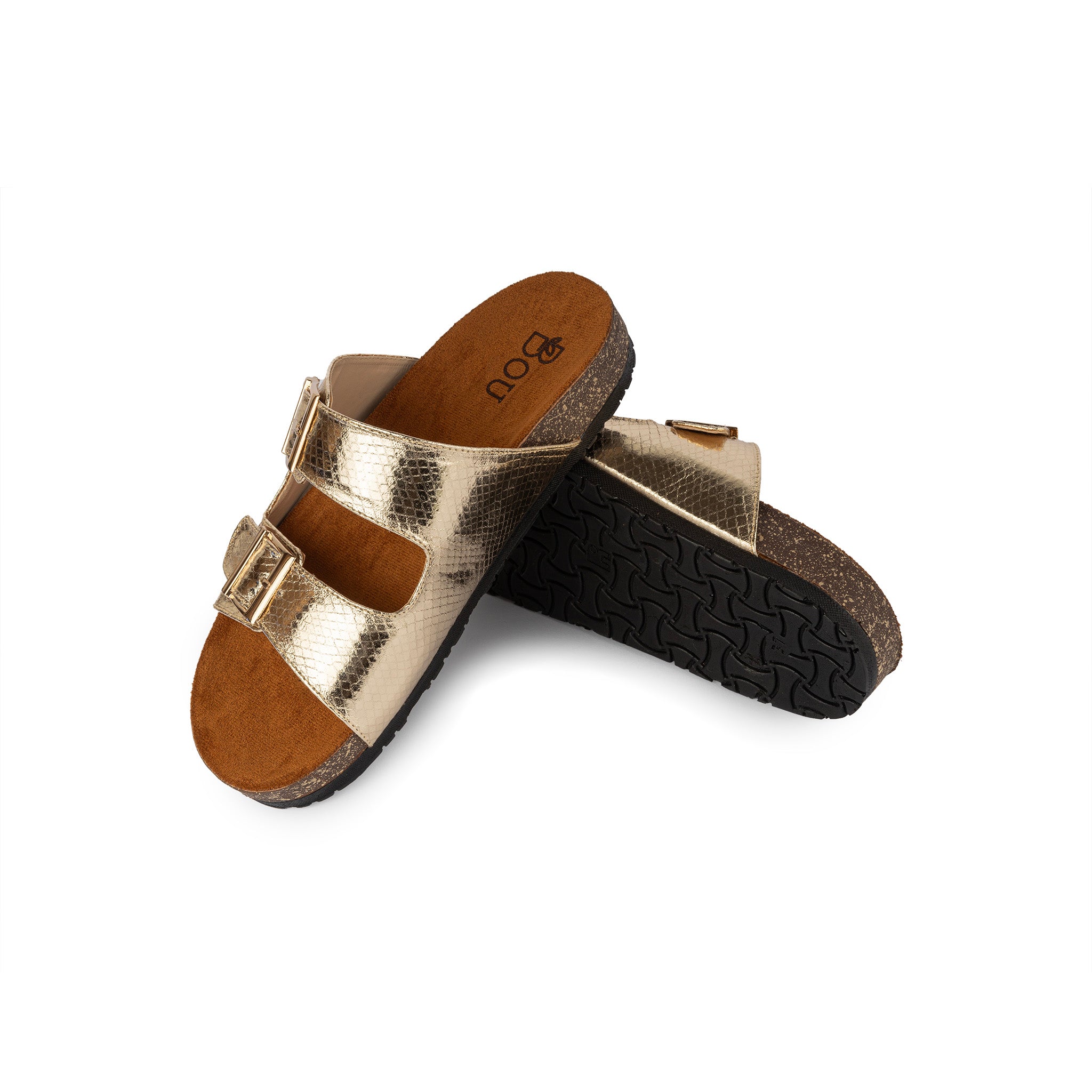 Mermaid Slipper - Golden Statue