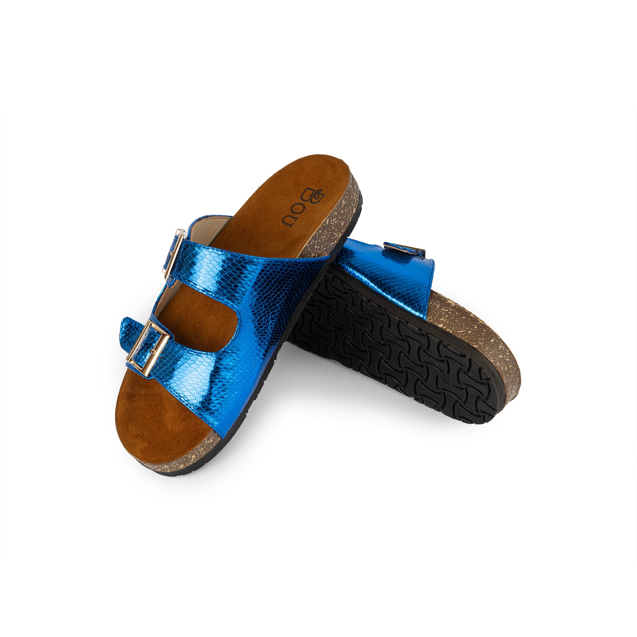 Mermaid Slipper - Crystal Blue
