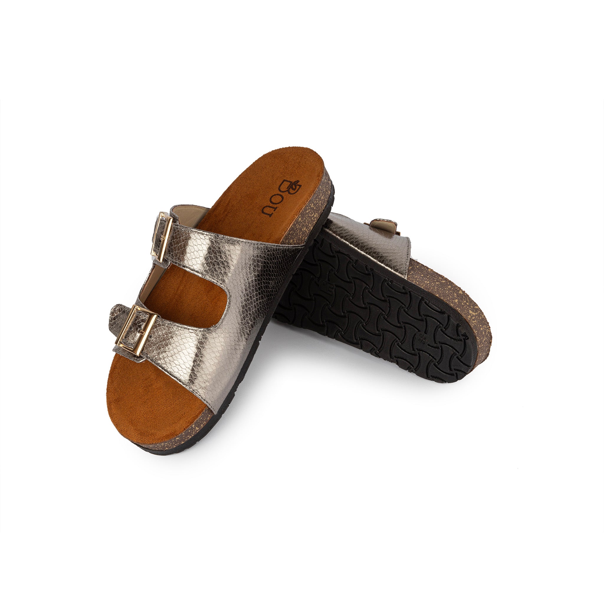 Mermaid Slipper - Smokey Gold