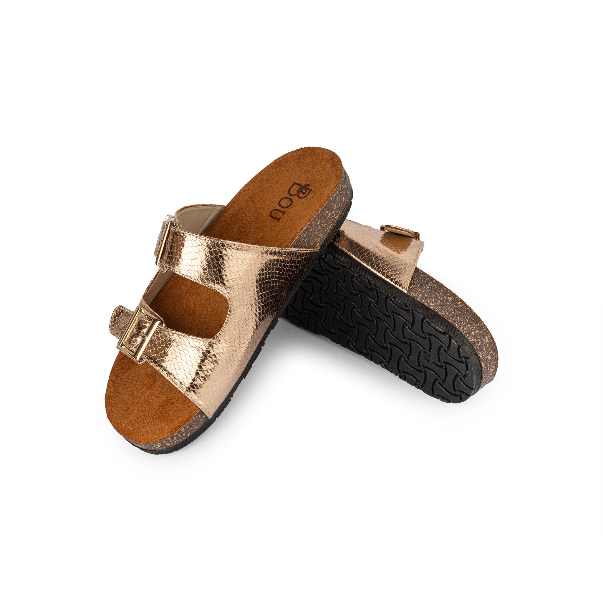 Mermaid Slipper - Sunset Rose-Gold