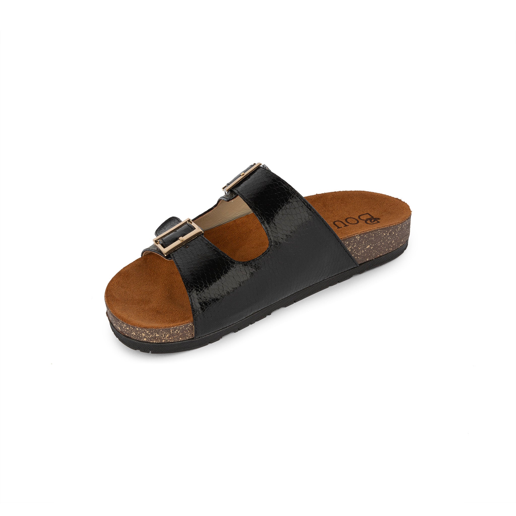 Mermaid Slipper - Midnight Black