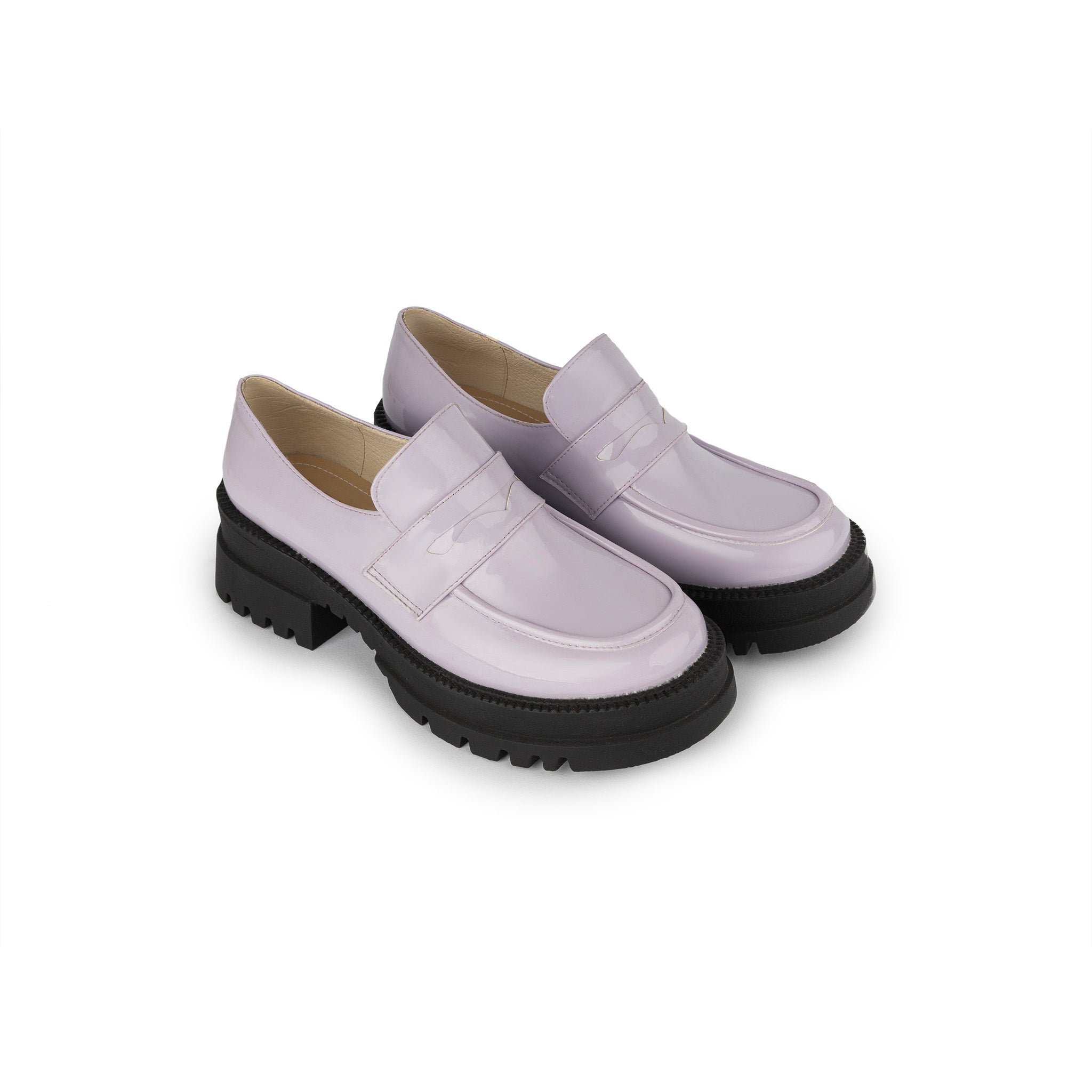 Chunky Loafers - Velvet Lilac