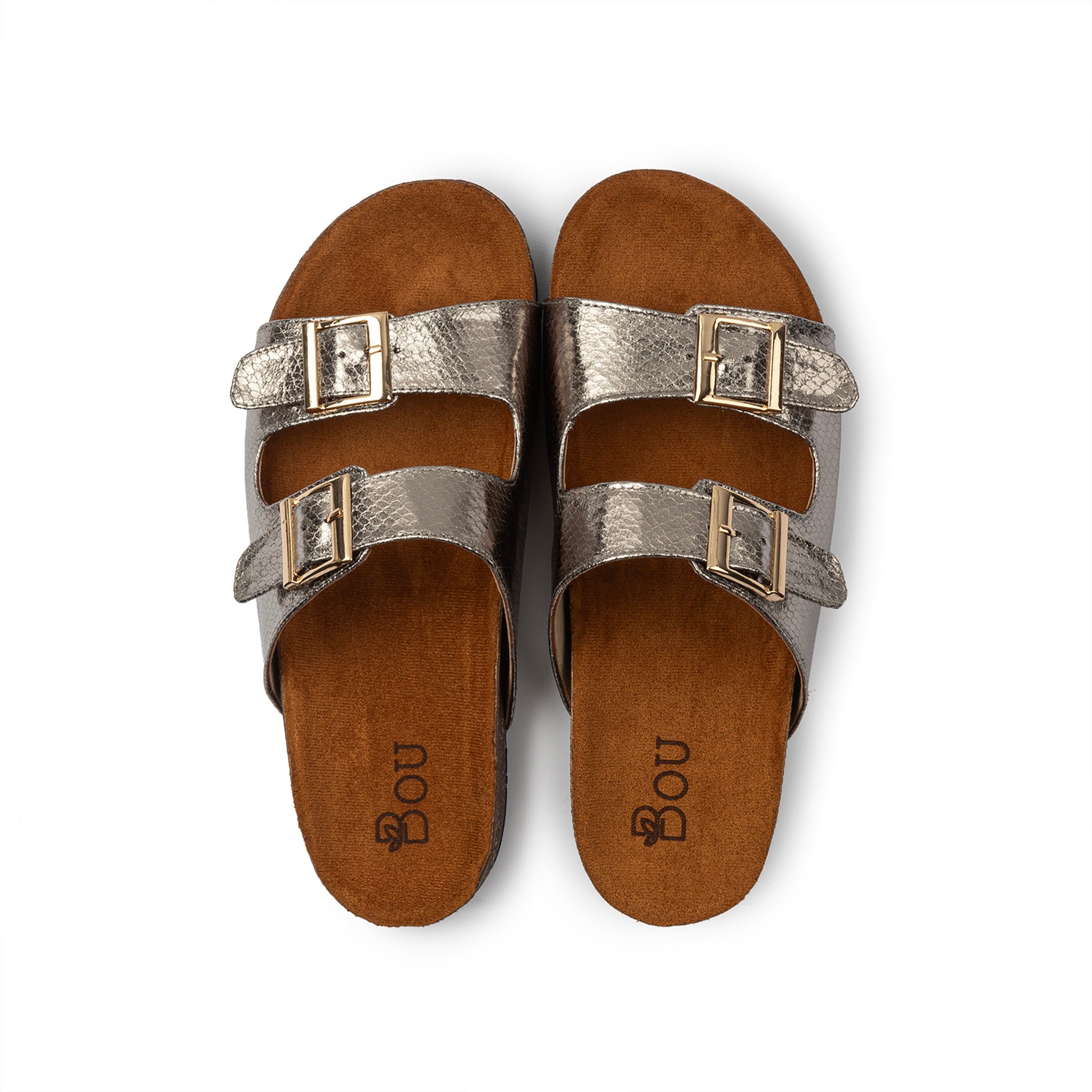Mermaid Slipper - Smokey Gold