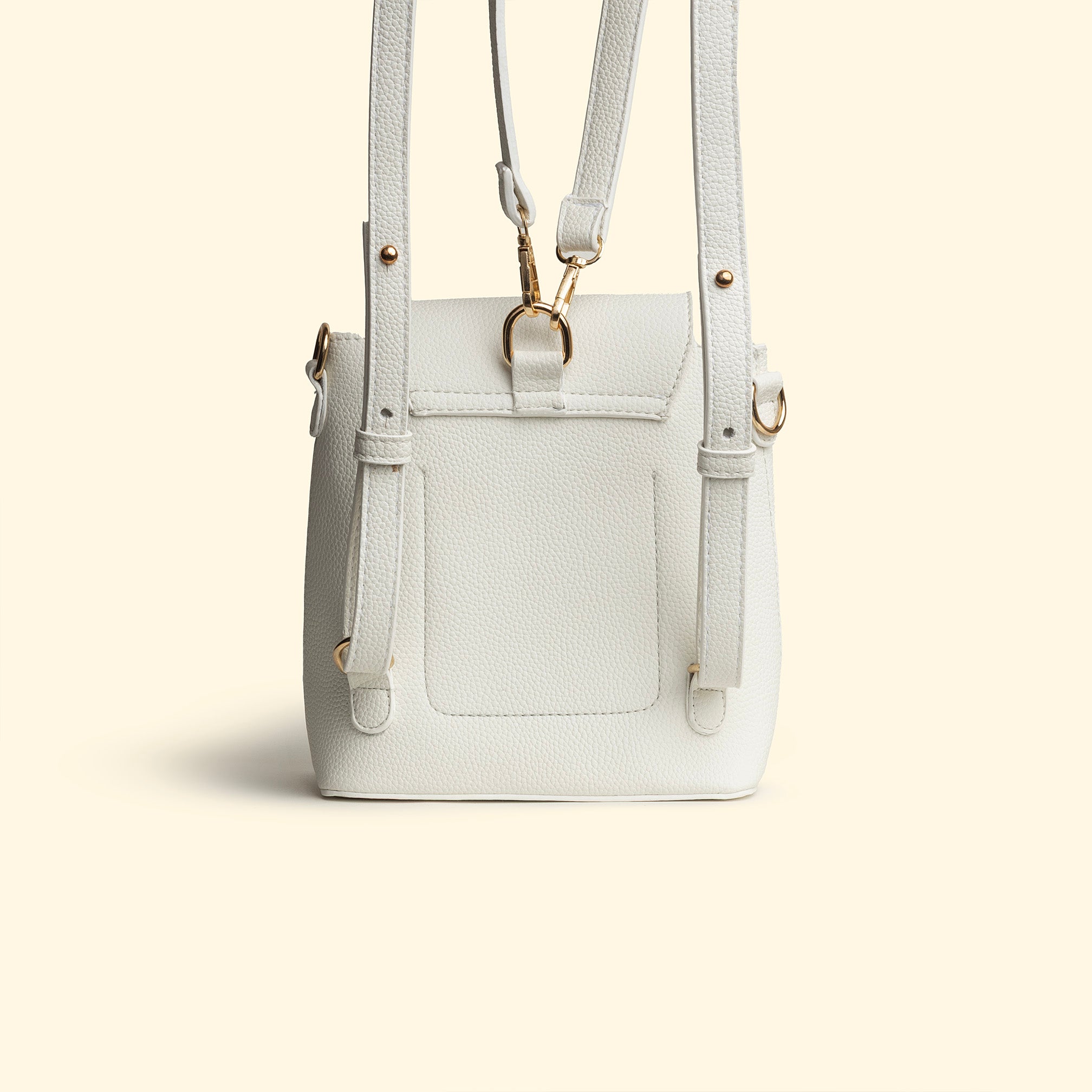 Bou Éclat Backpack - Chic Bou White