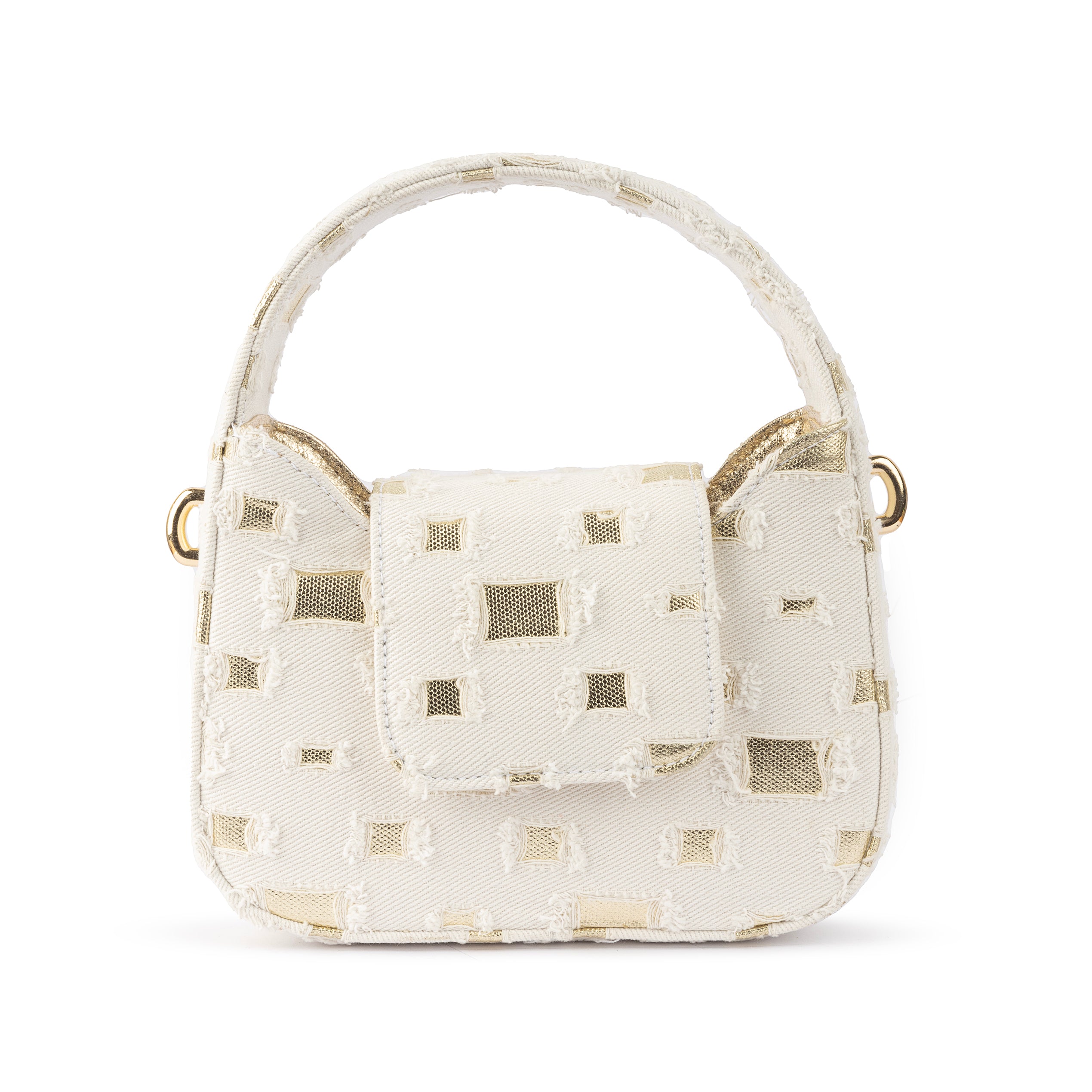The Petite Posh Tote - Snowflake Chic