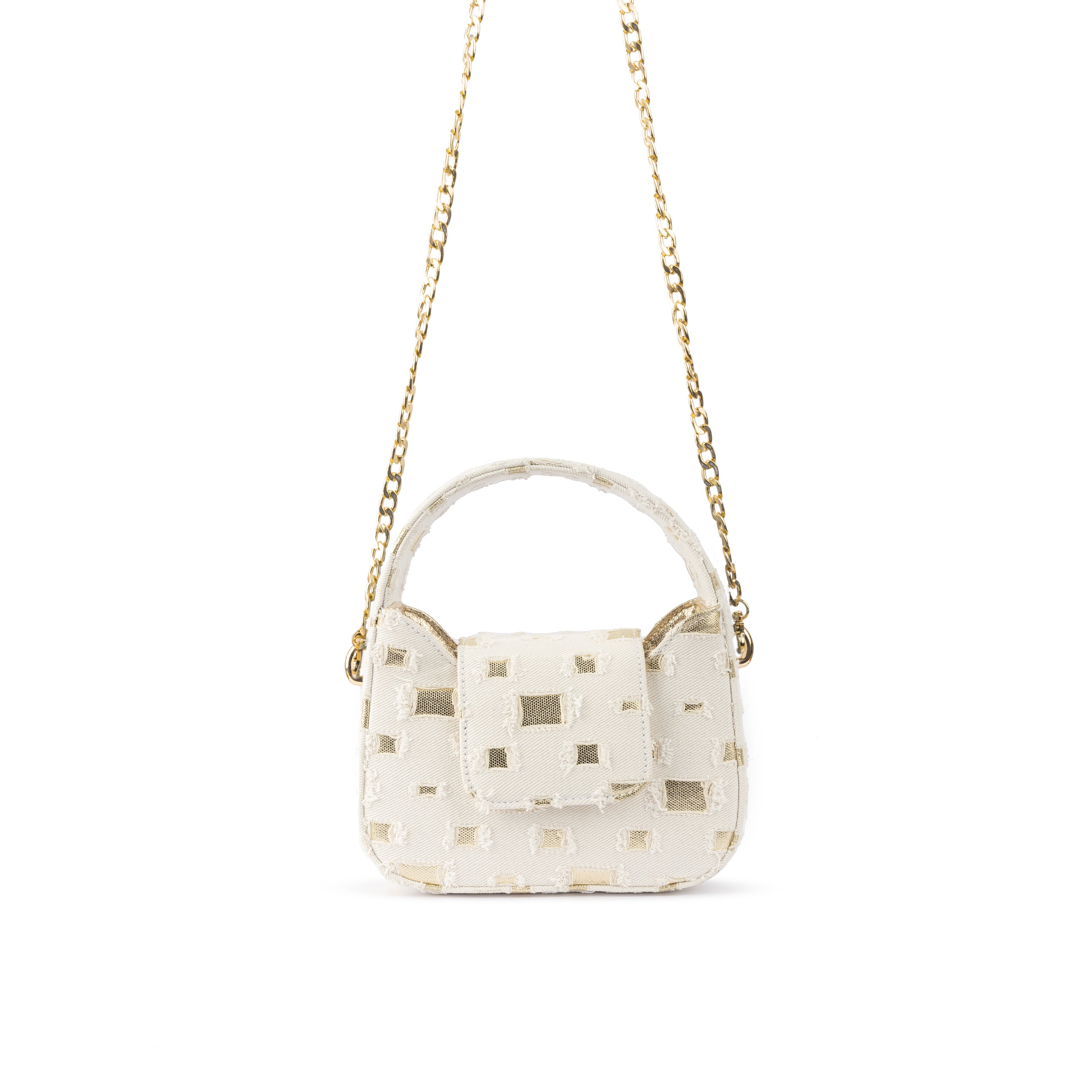 The Petite Posh Tote - Snowflake Chic