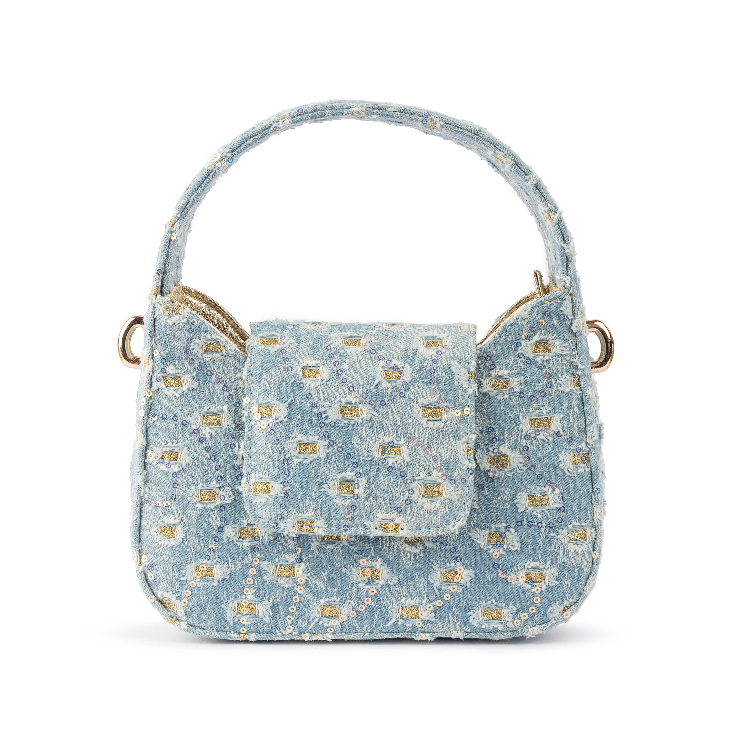 The Petite Posh Tote - Denim Dreams