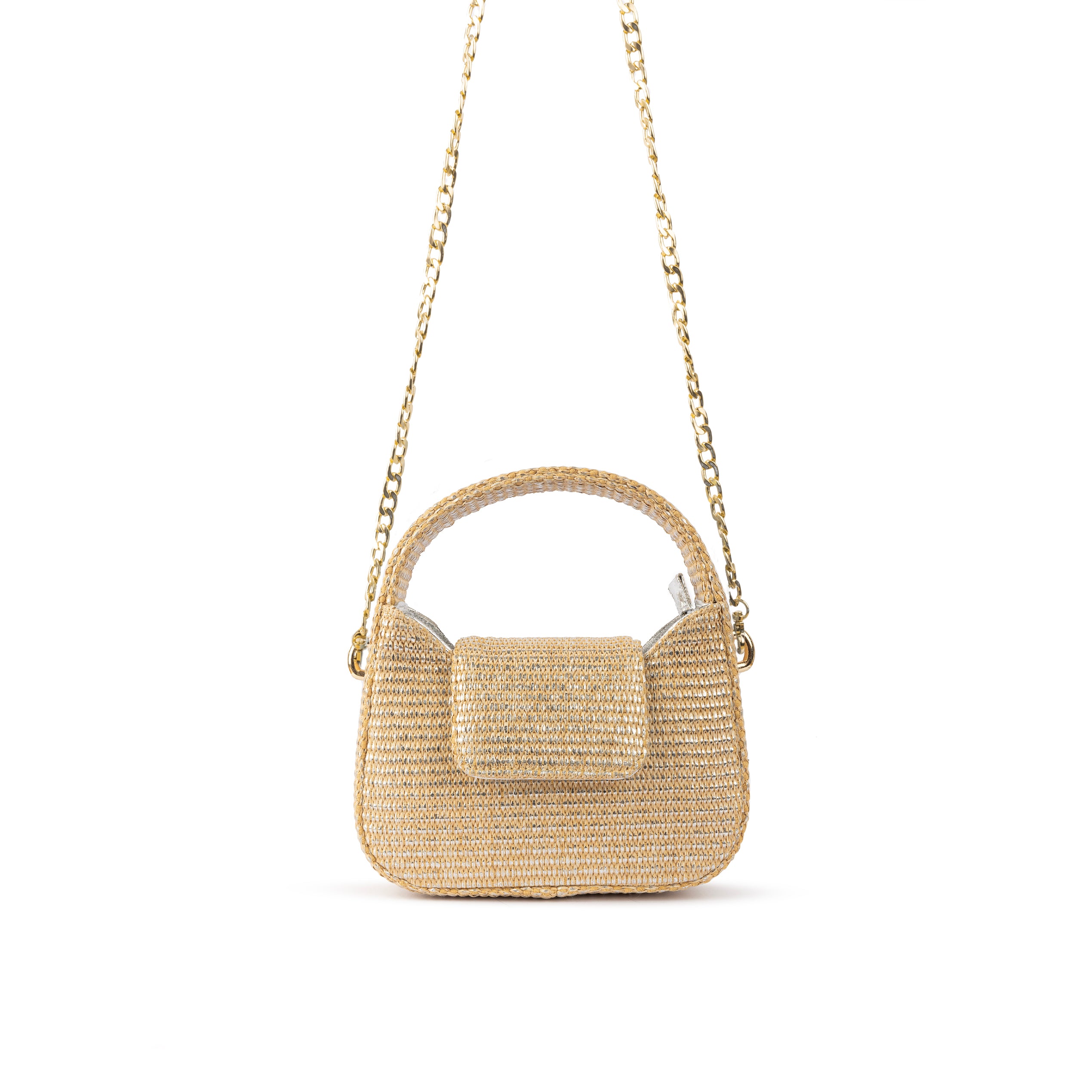 The Petite Posh Tote - Crystal Sandy Dunes