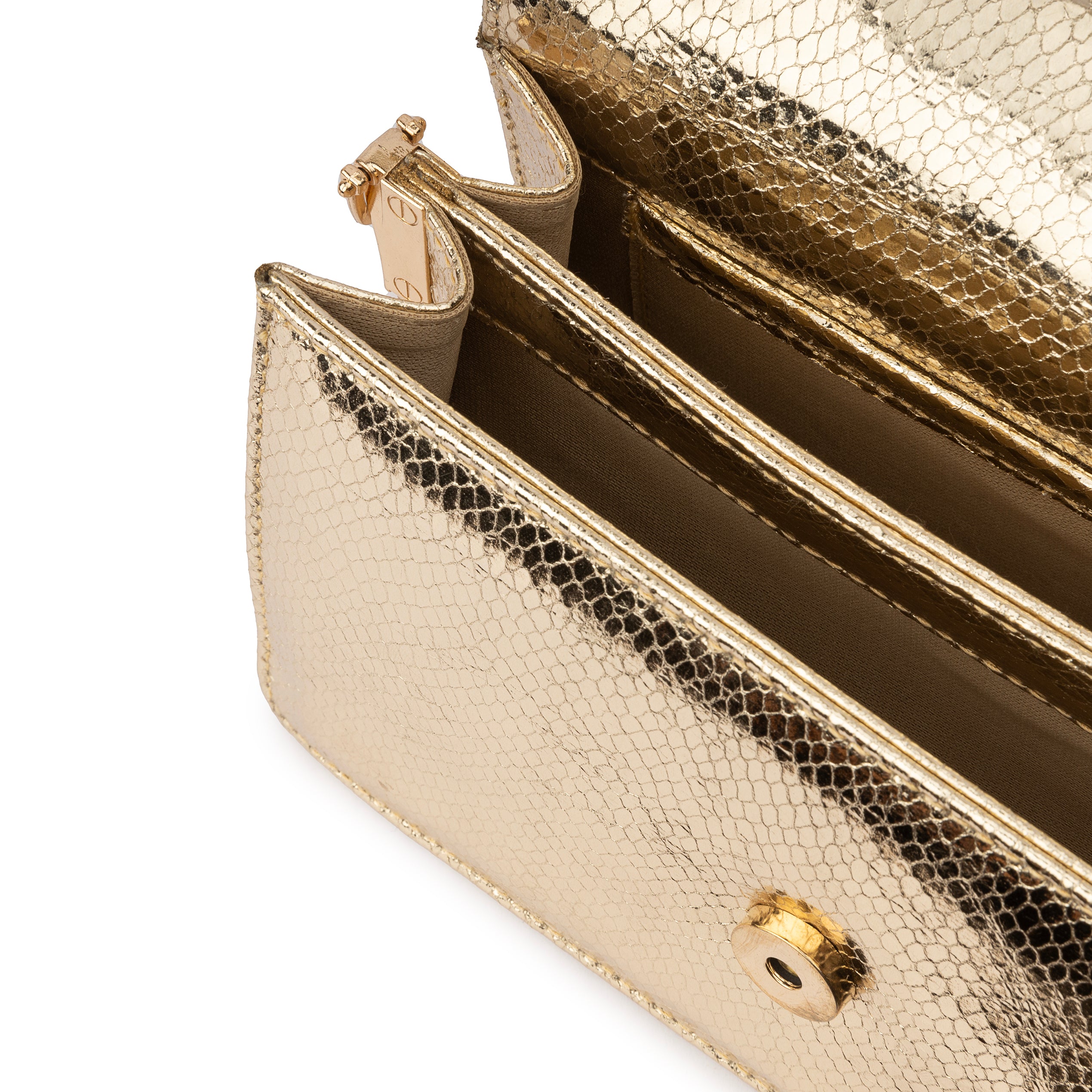 Mermaid Flap Bag - Gold