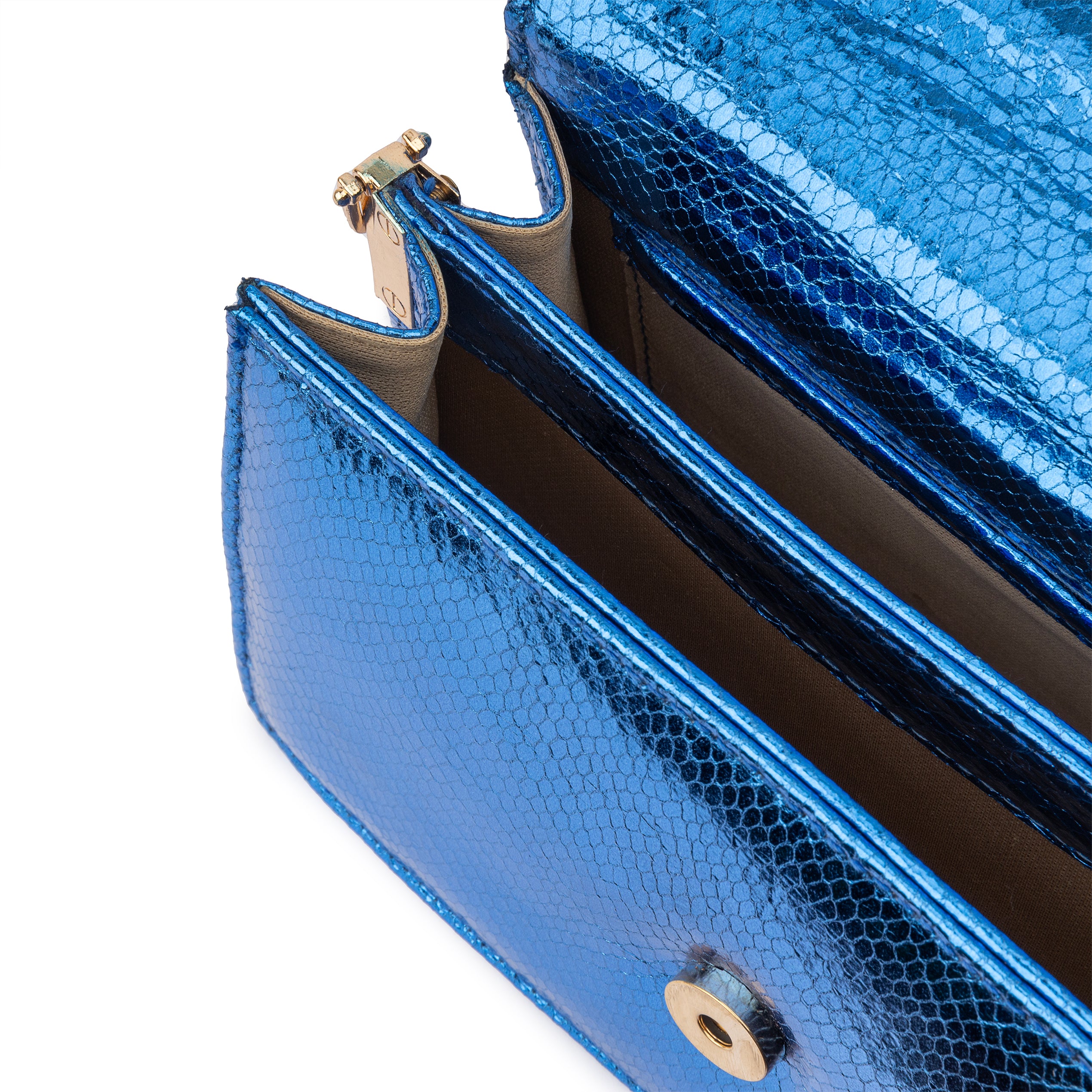 Mermaid Flap Bag - Blue
