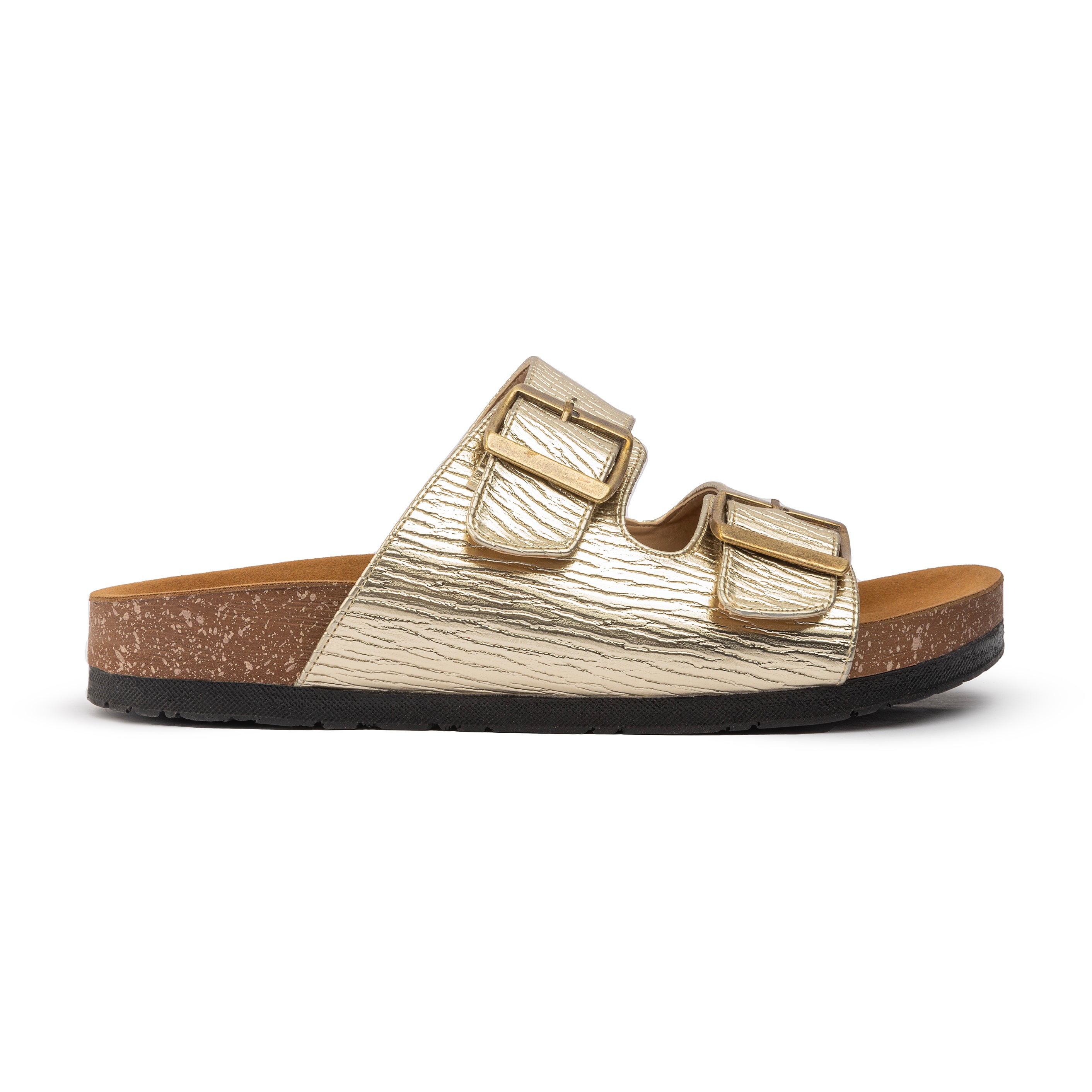 Broken Rays Slipper - Goldish Shine