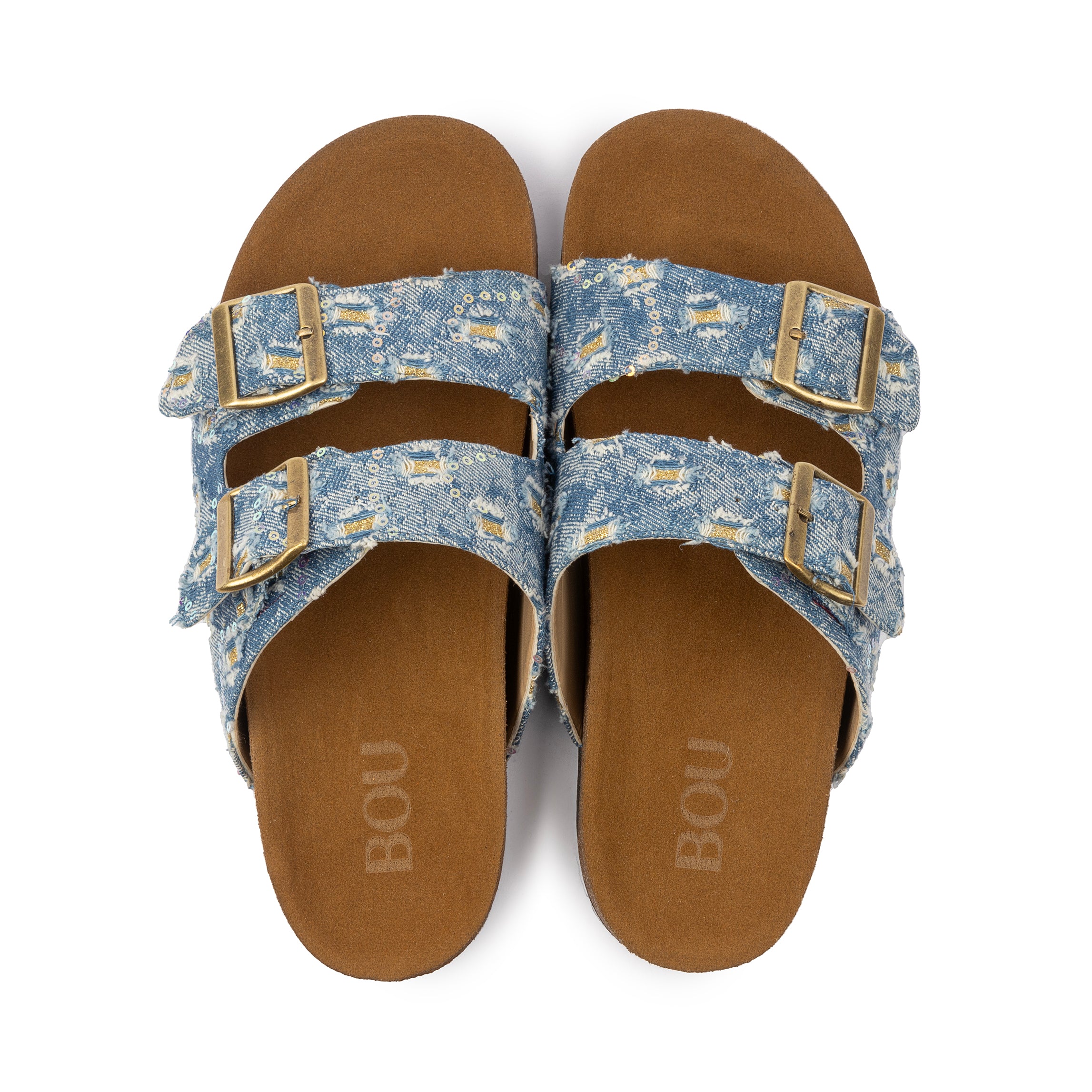 Denim Dreams Slipper - Golden Hour