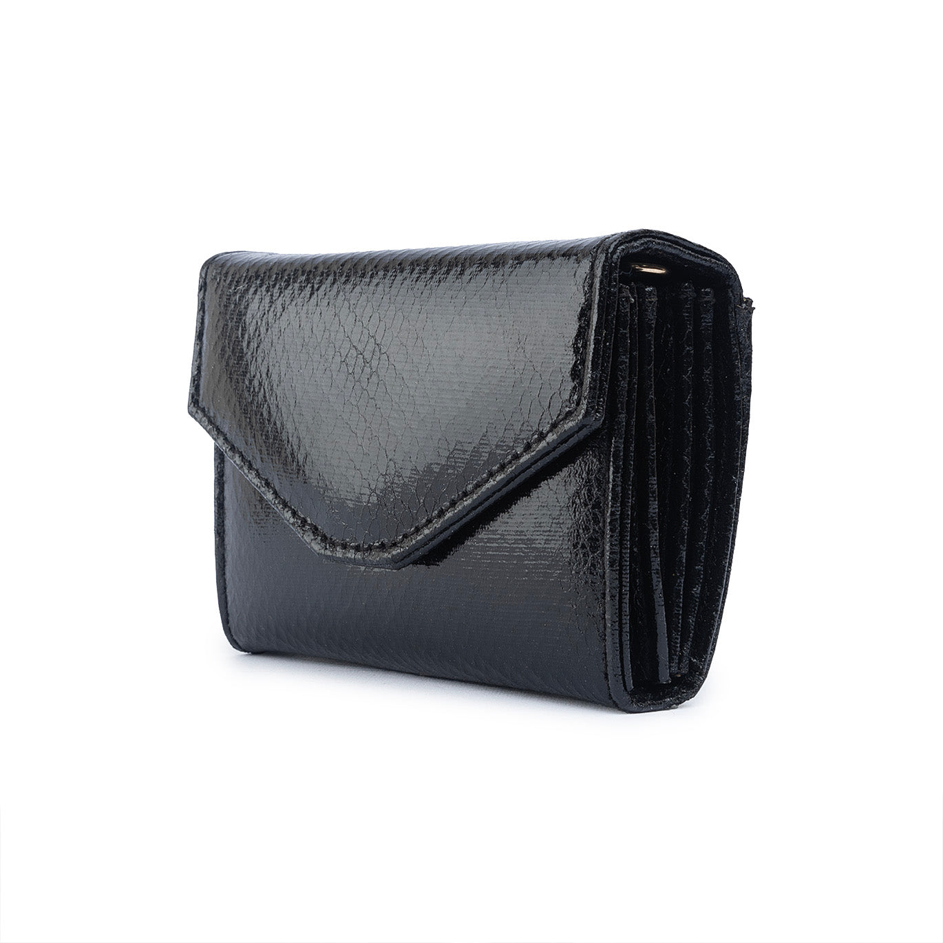 Mermaid Micro Flap Bag - Black