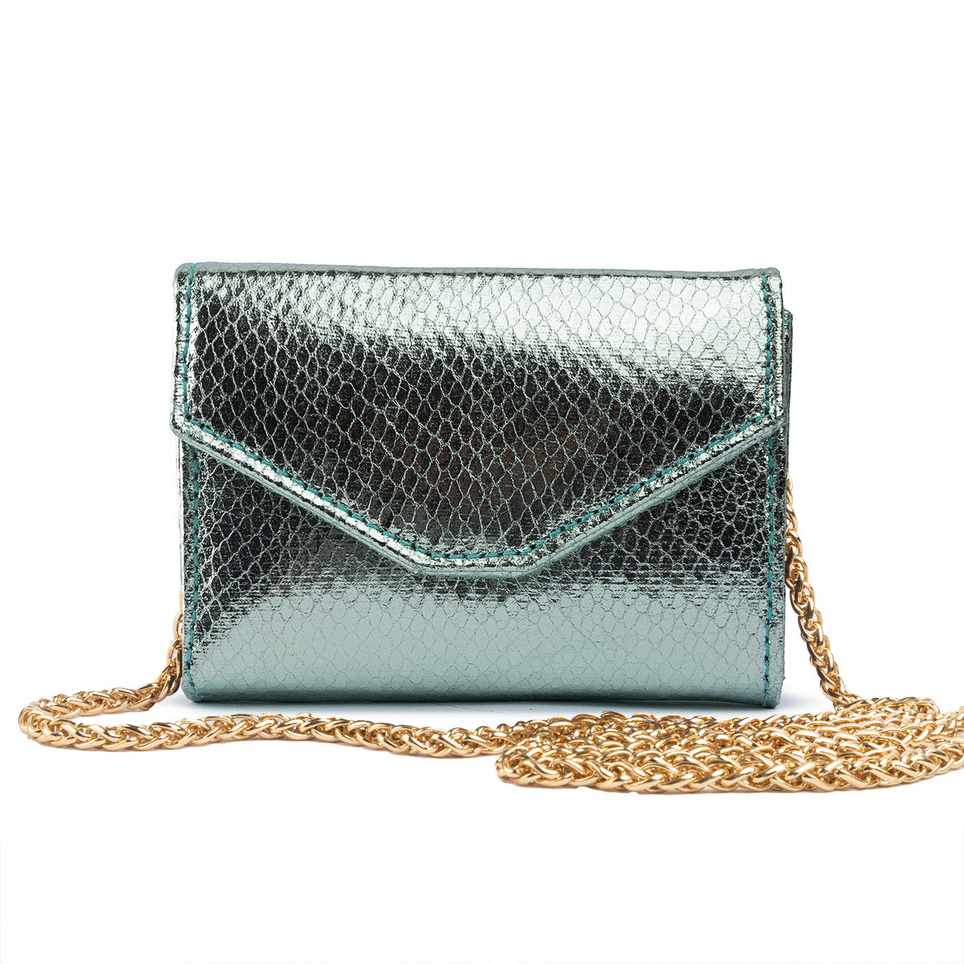 Mermaid Micro Flap Bag - Mint Green