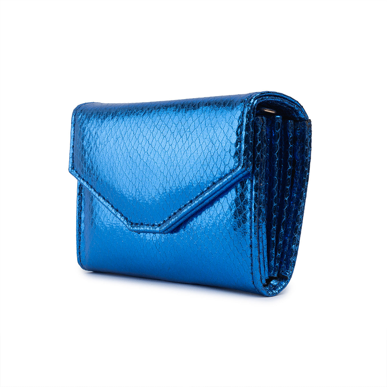 Mermaid Micro Flap Bag - Blue
