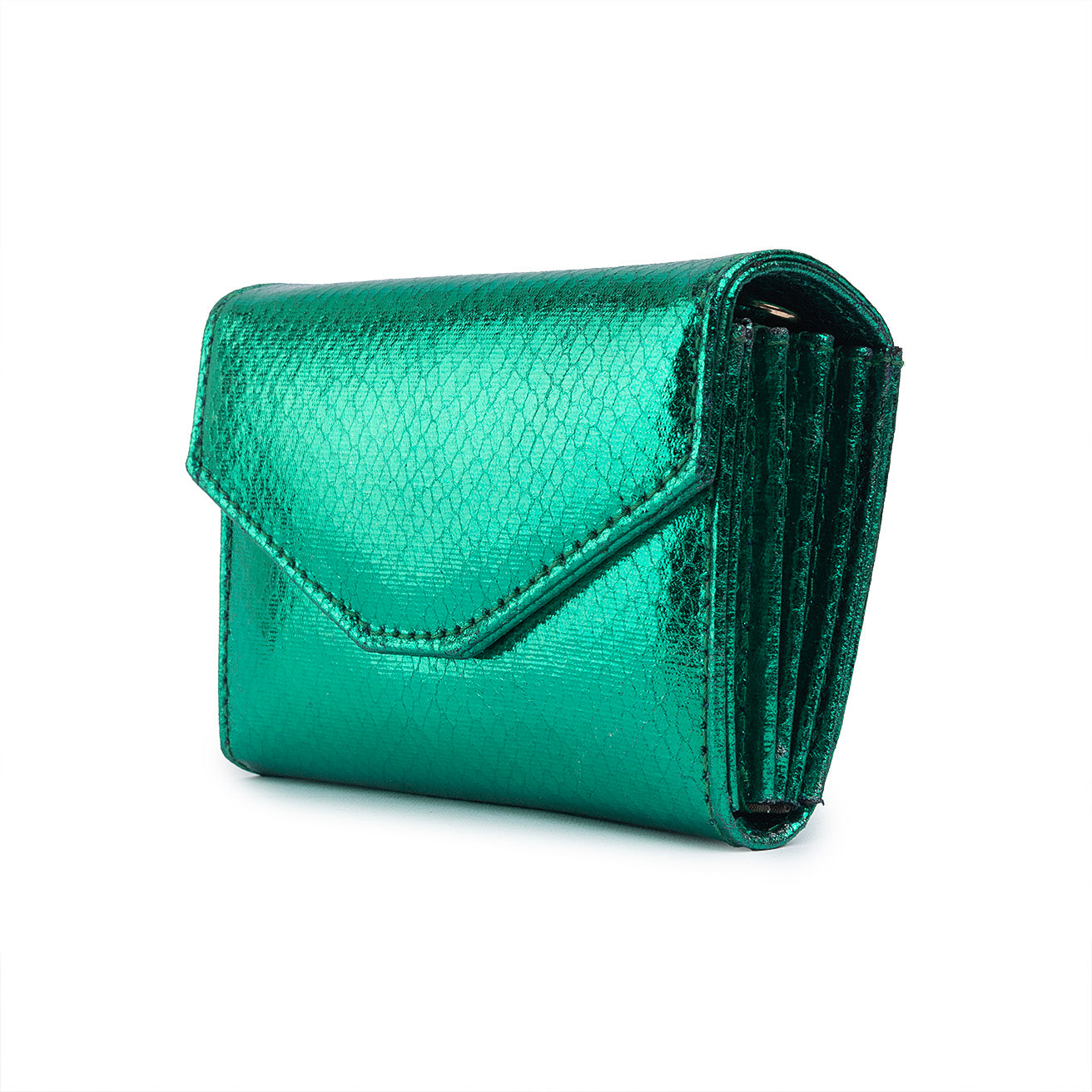 Mermaid Micro Flap Bag - Green