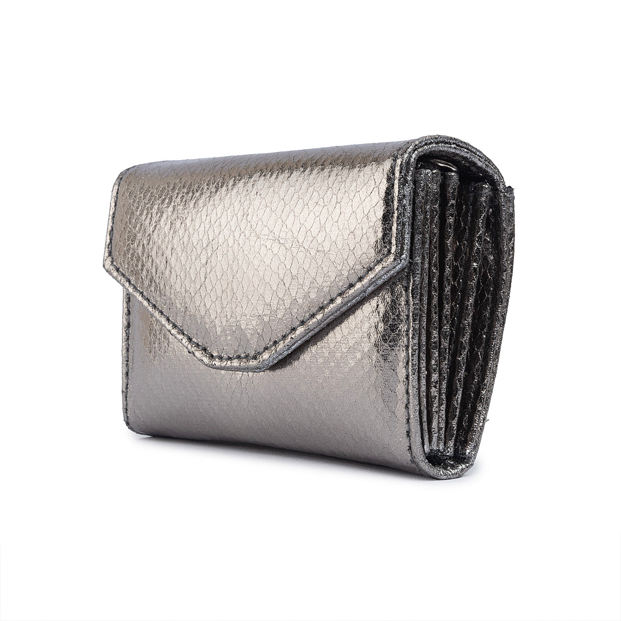Mermaid Micro Flap Bag - Dark Grey