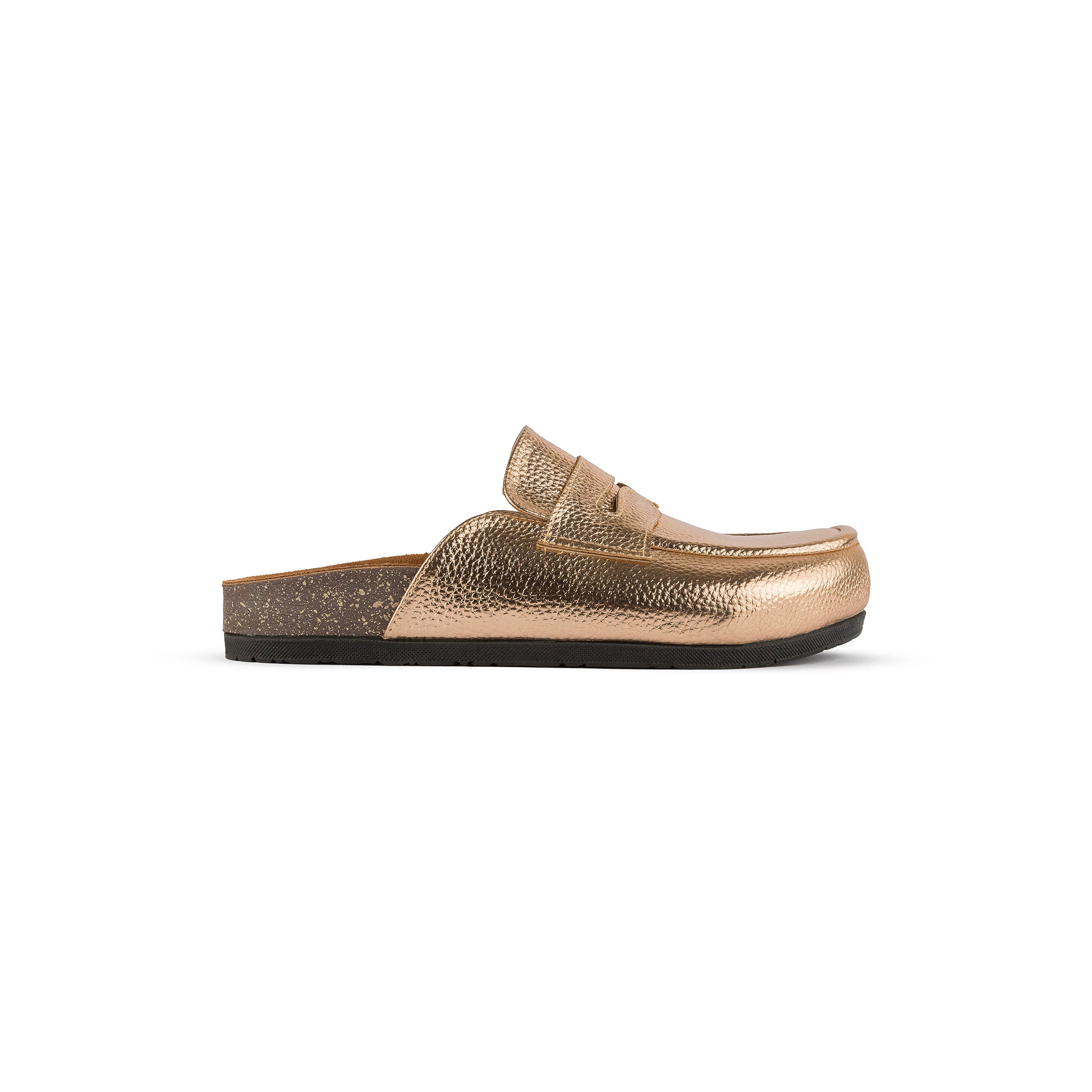 Loafer Clogs - Gold Treasure