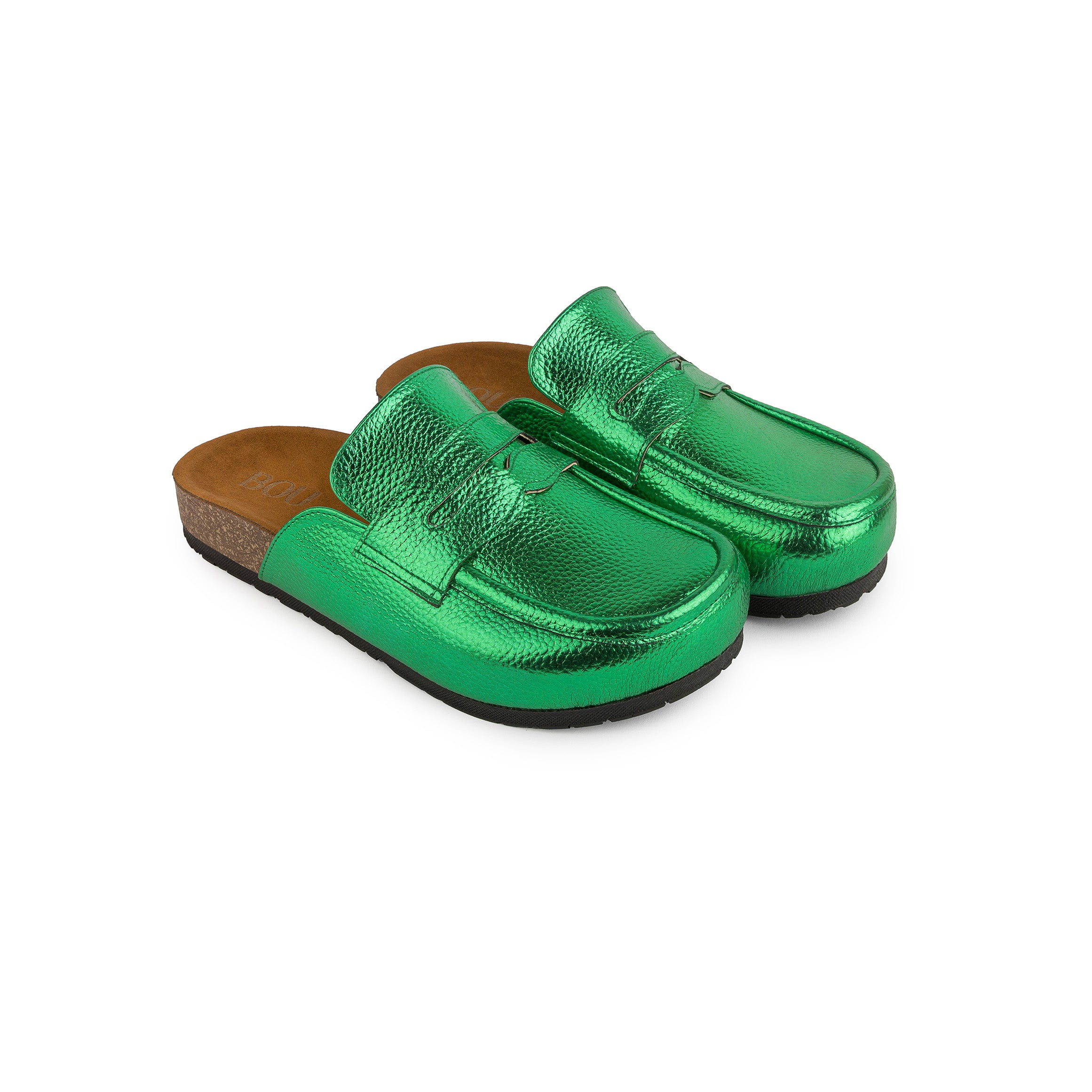 Loafer Clogs - Magic Green