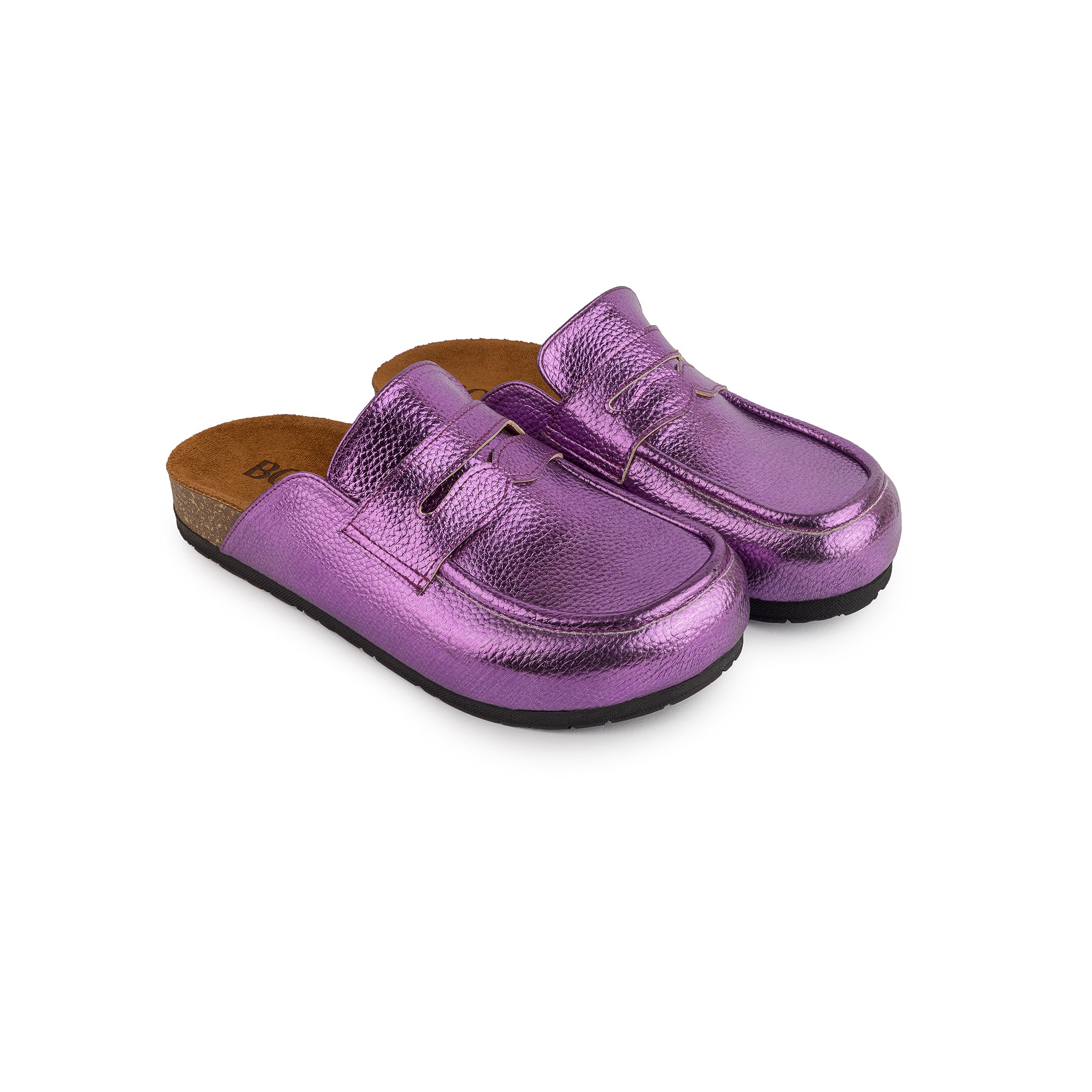 Loafer Clogs - Glowing Violet
