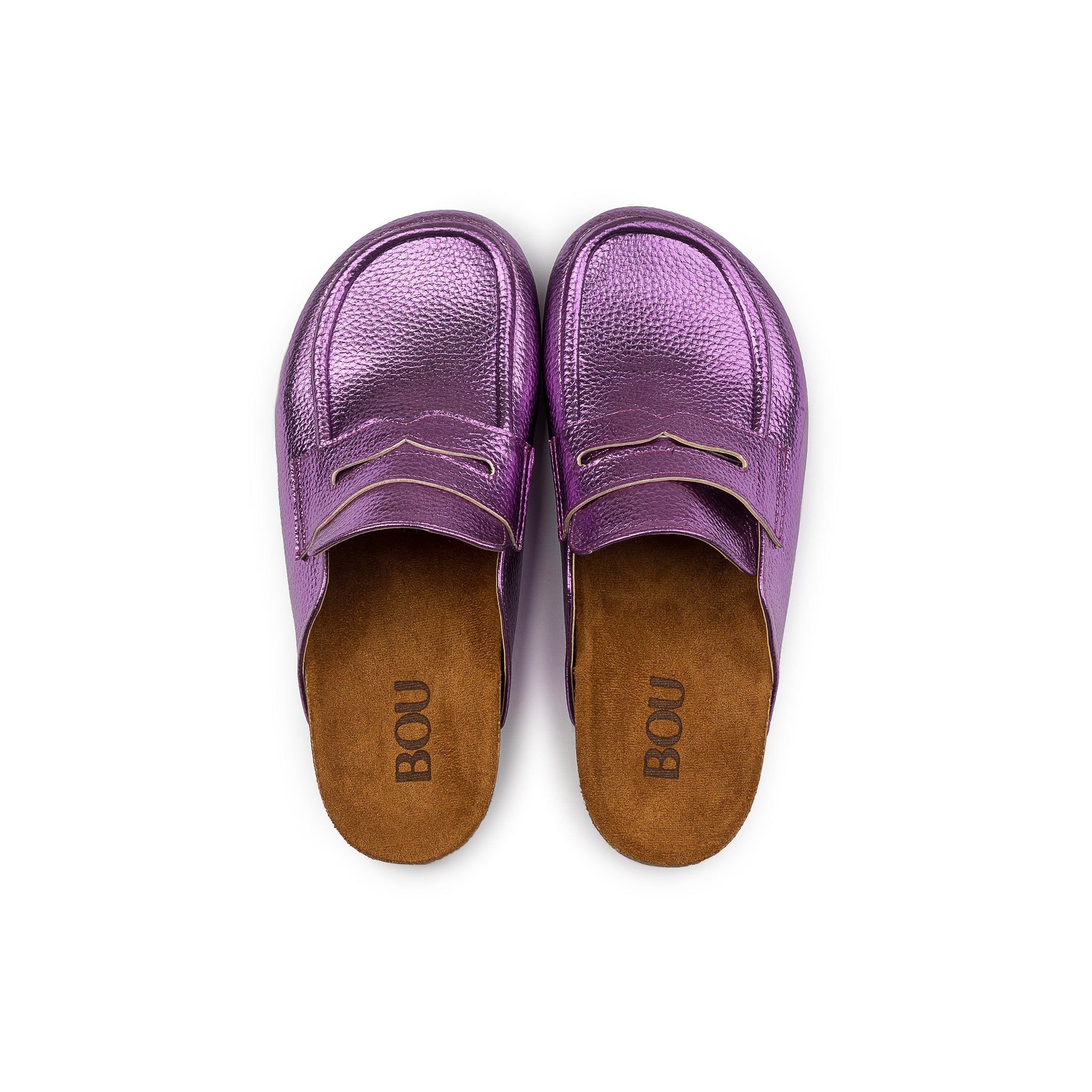 Loafer Clogs - Glowing Violet