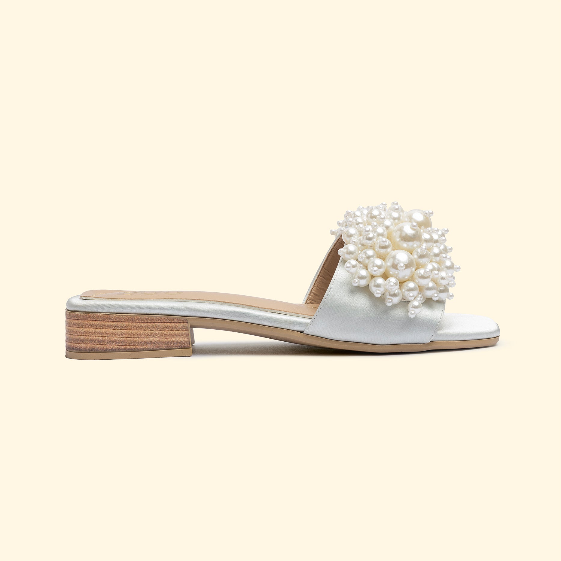 SIRENA PEARL SLIDES - Ivory Tides