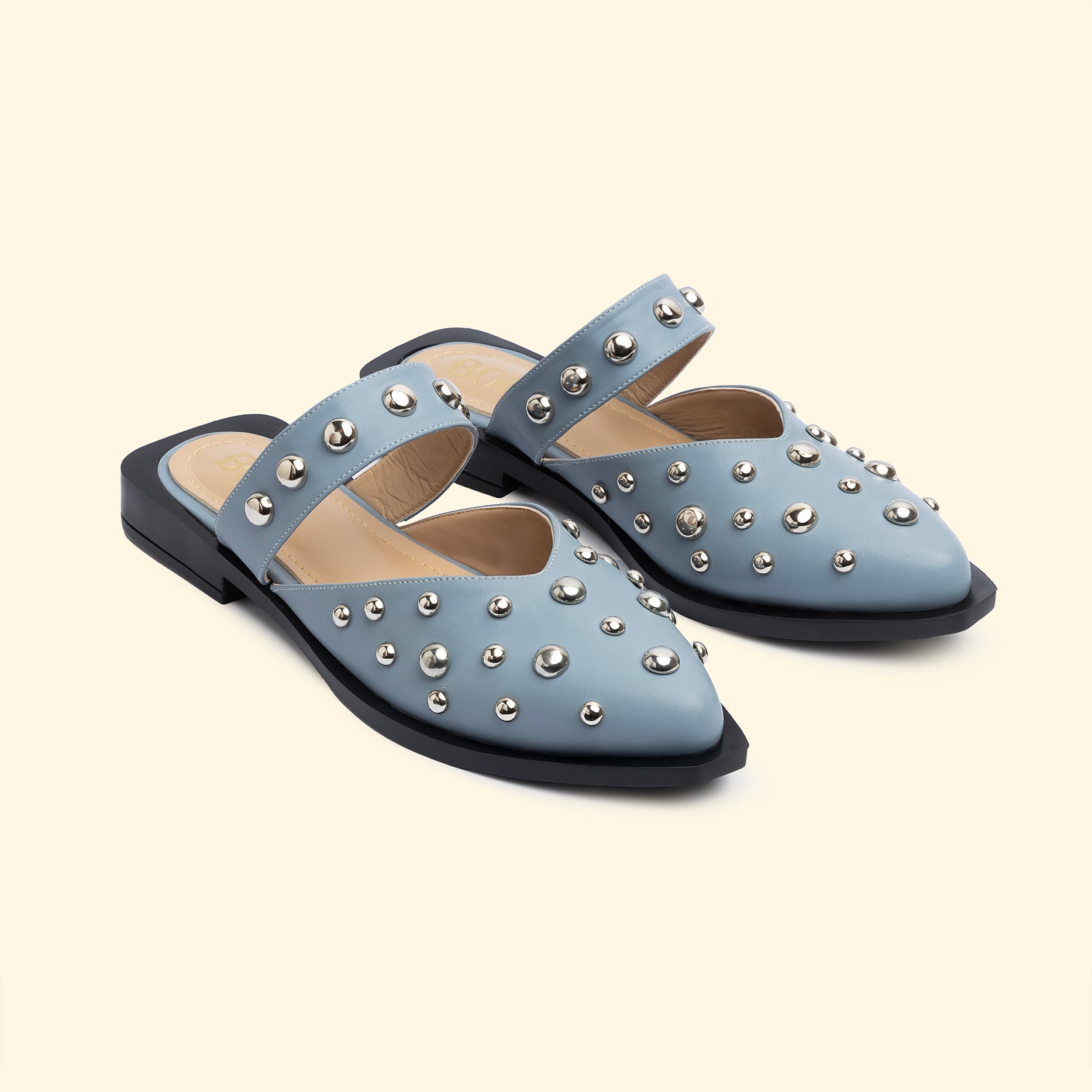 LUNA STUD FLATS - Twilight Wave