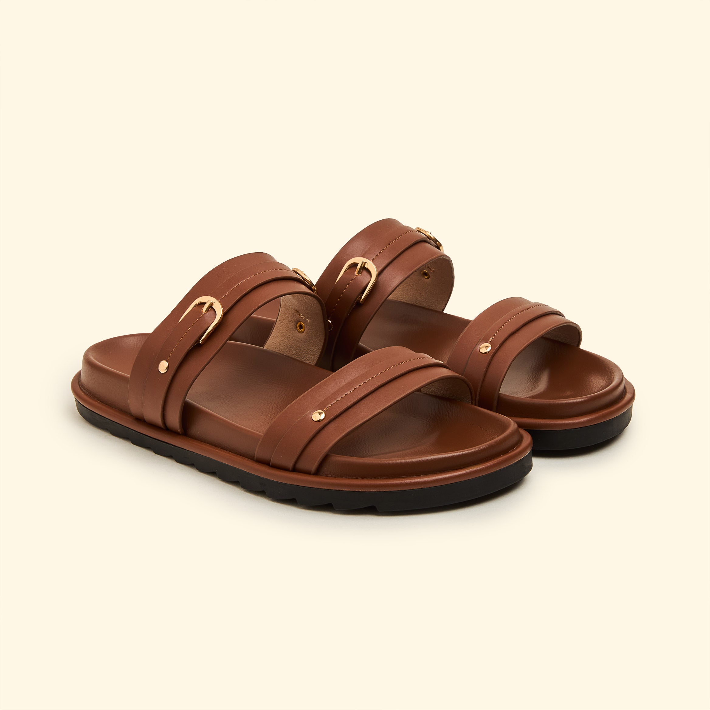 Terra Buckle Slippers - Havan