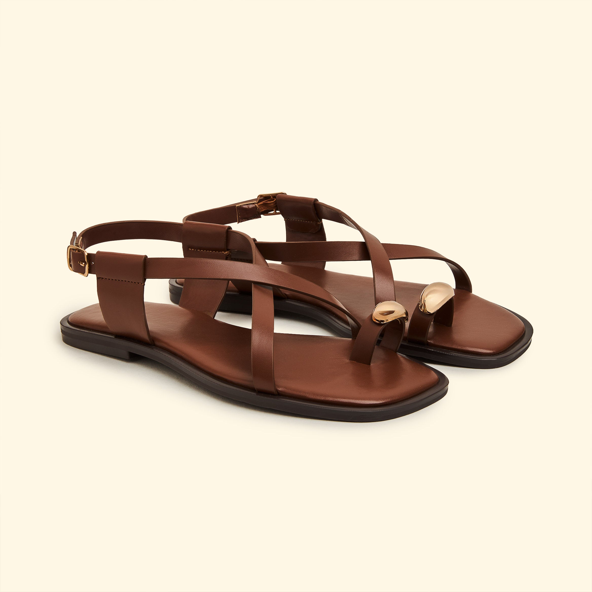 Capri Toe Ring Sandals -Havan