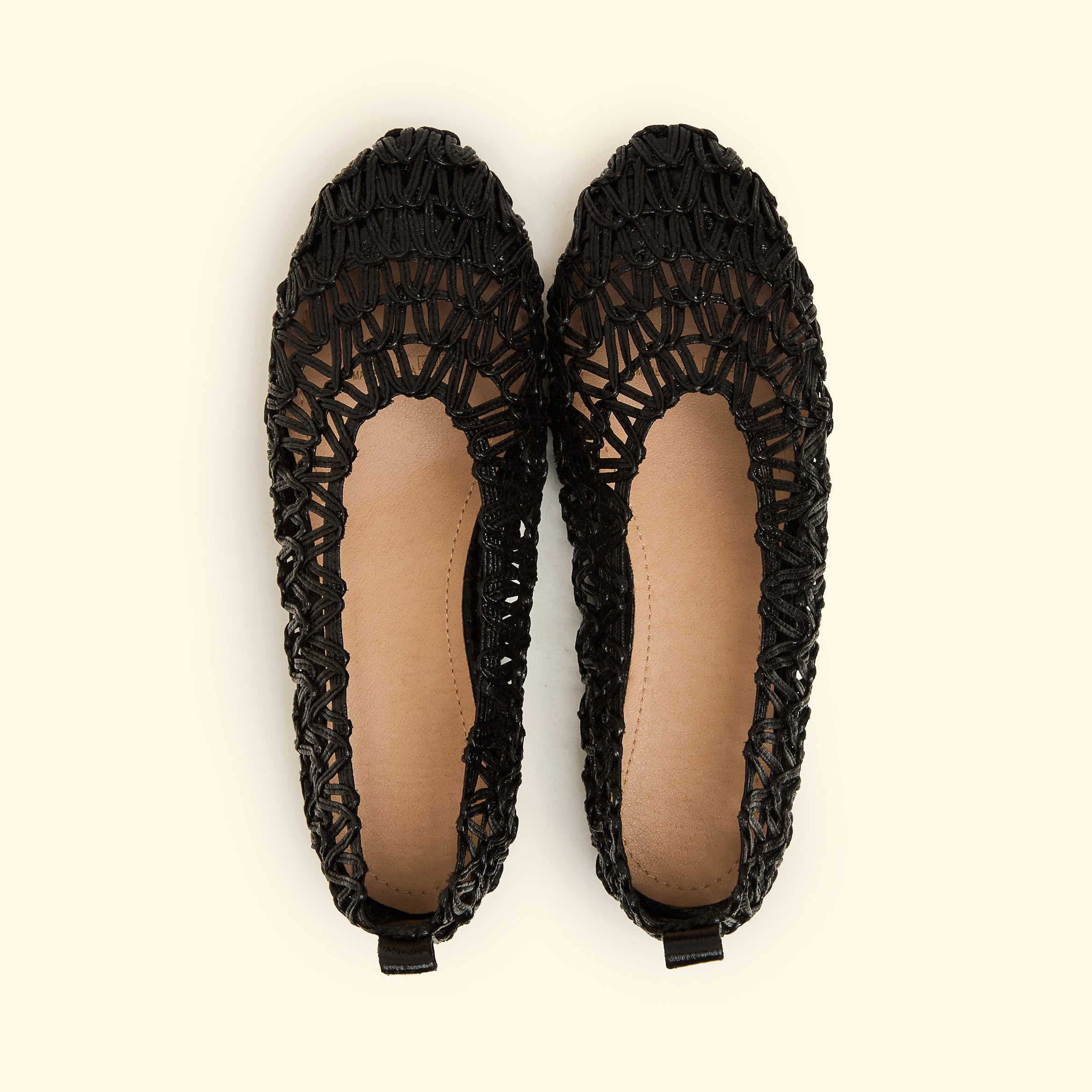 Sparkle Breeze Flats - Black