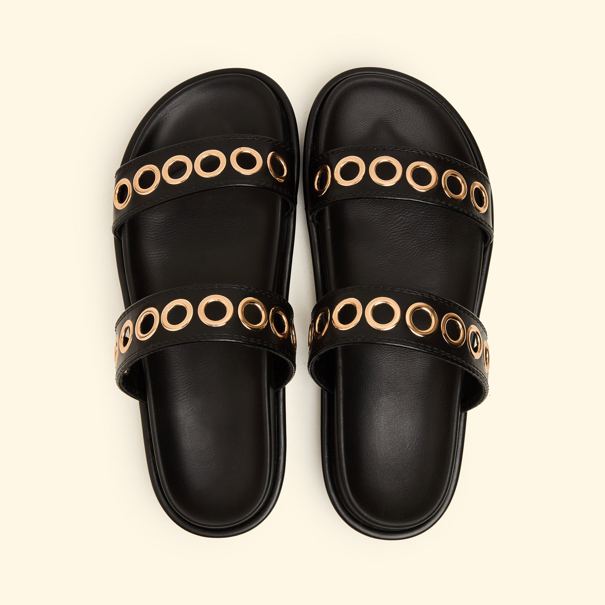 Goldloop Slides - Black