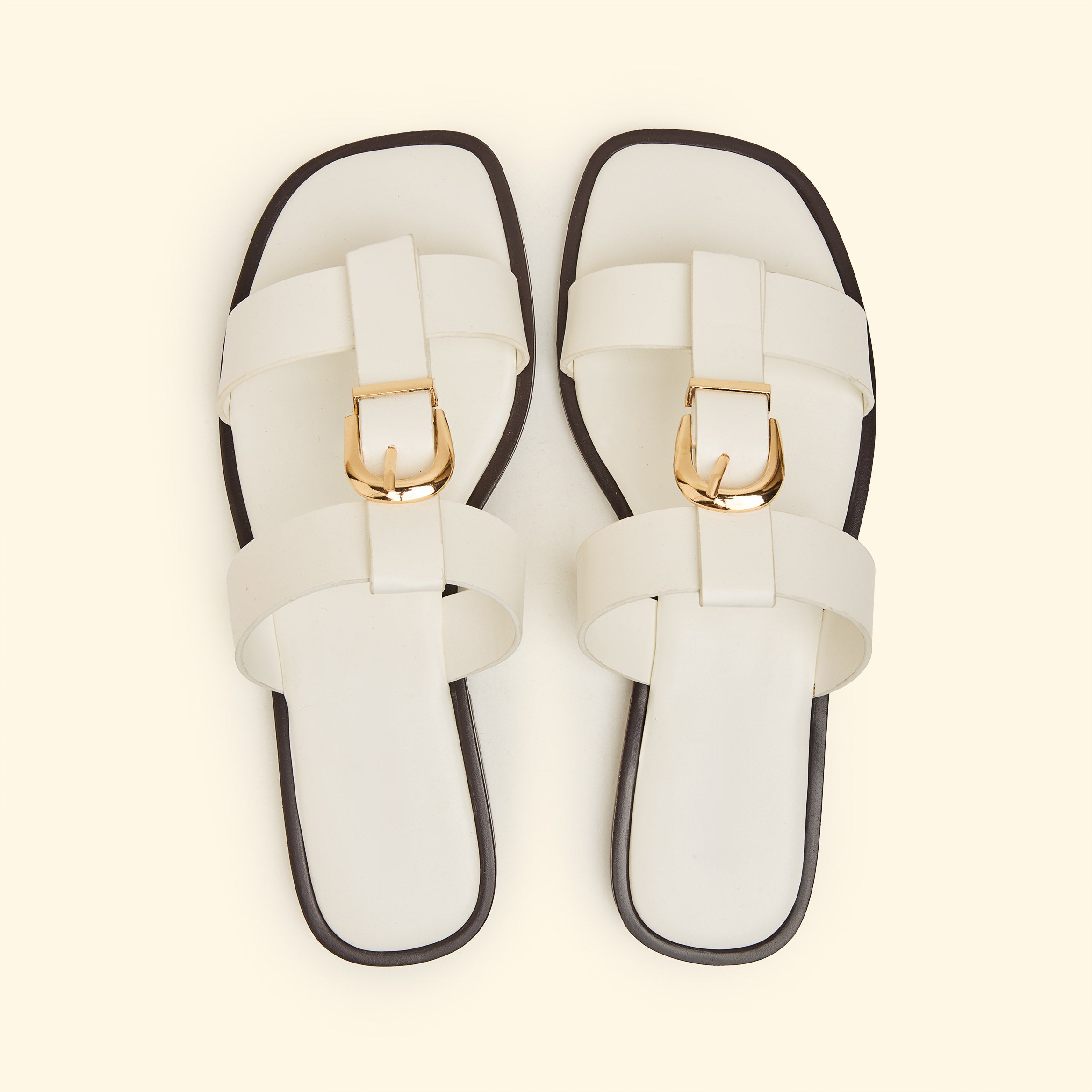 SoleLuxe Slippers - White