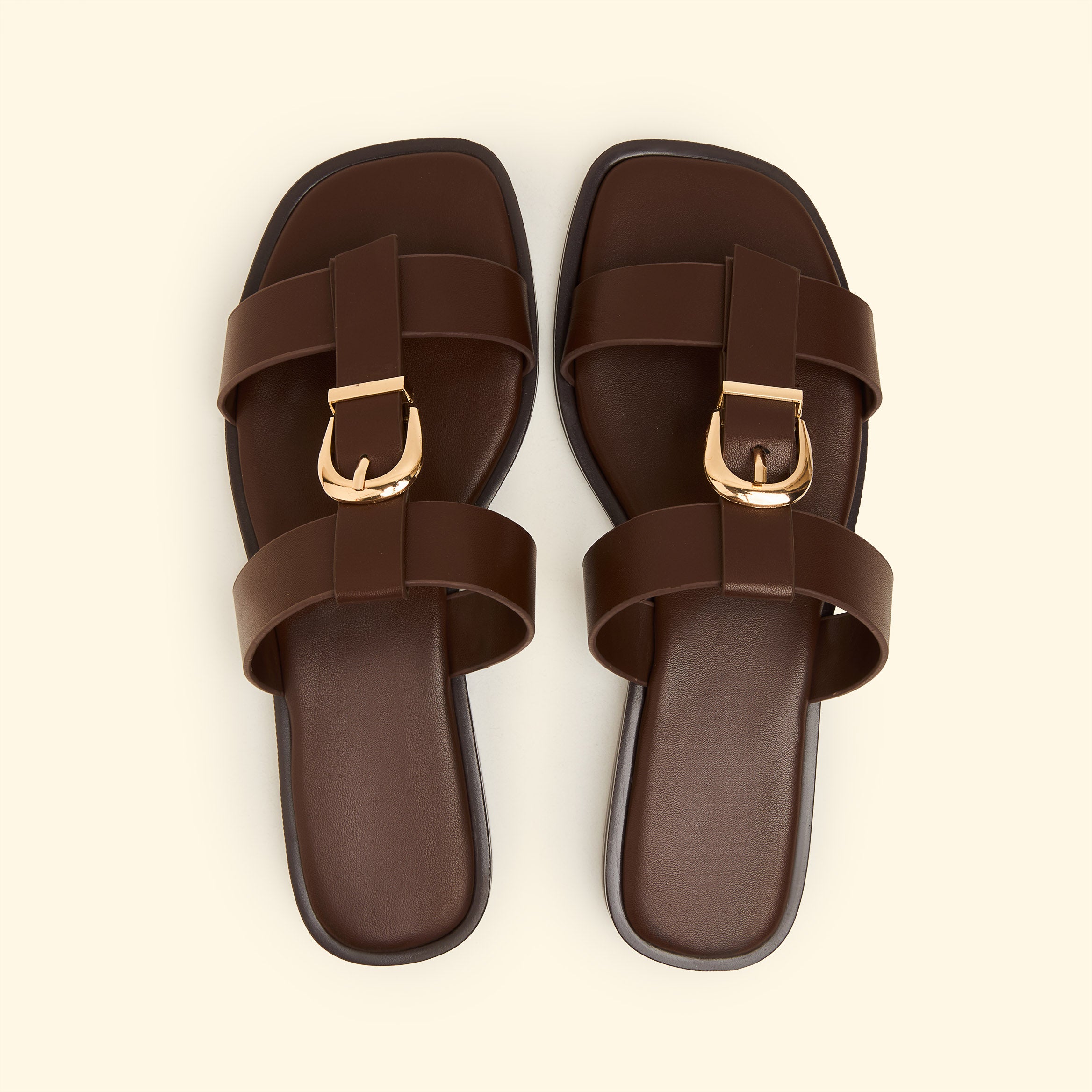 SoleLuxe Slippers - Brown