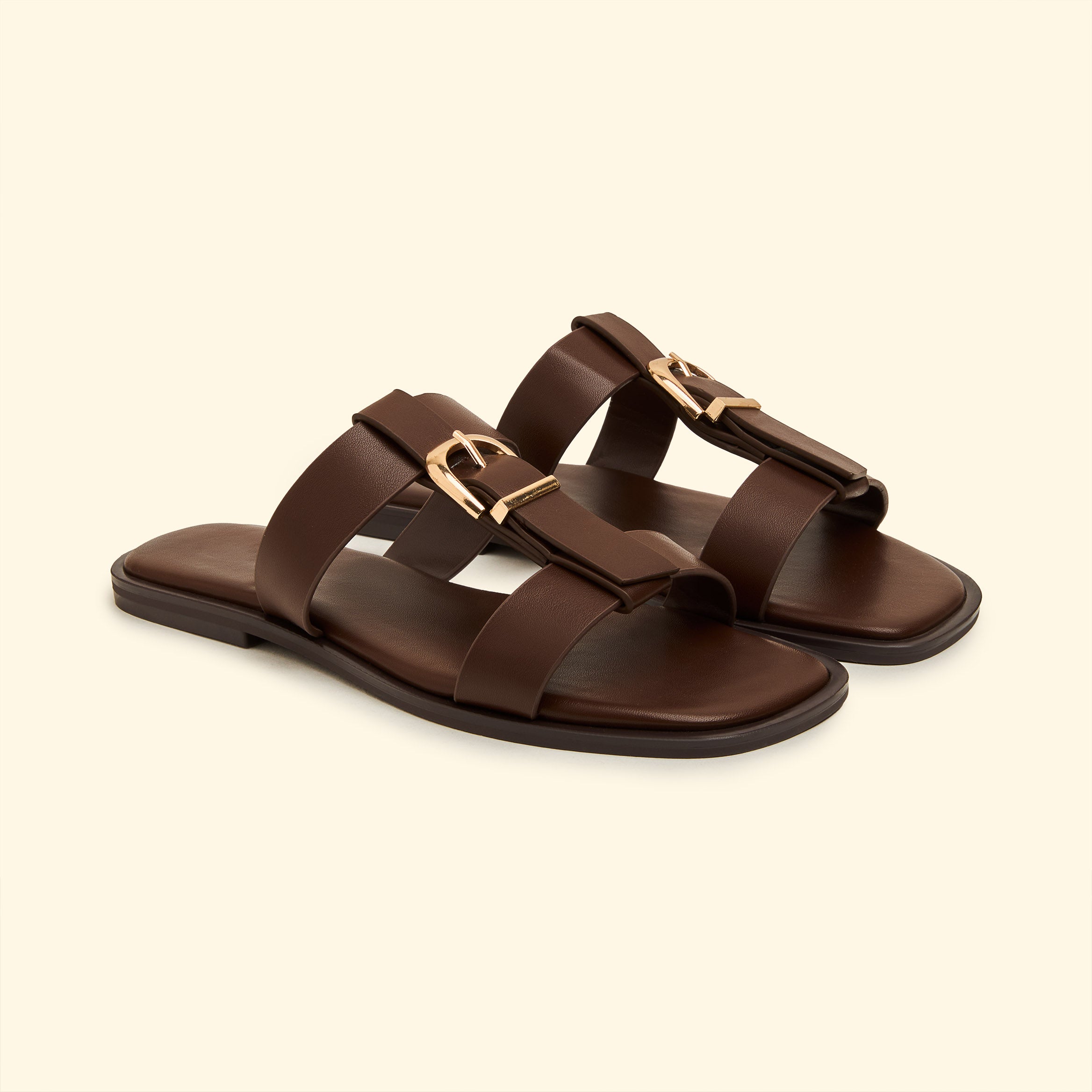 SoleLuxe Slippers - Brown