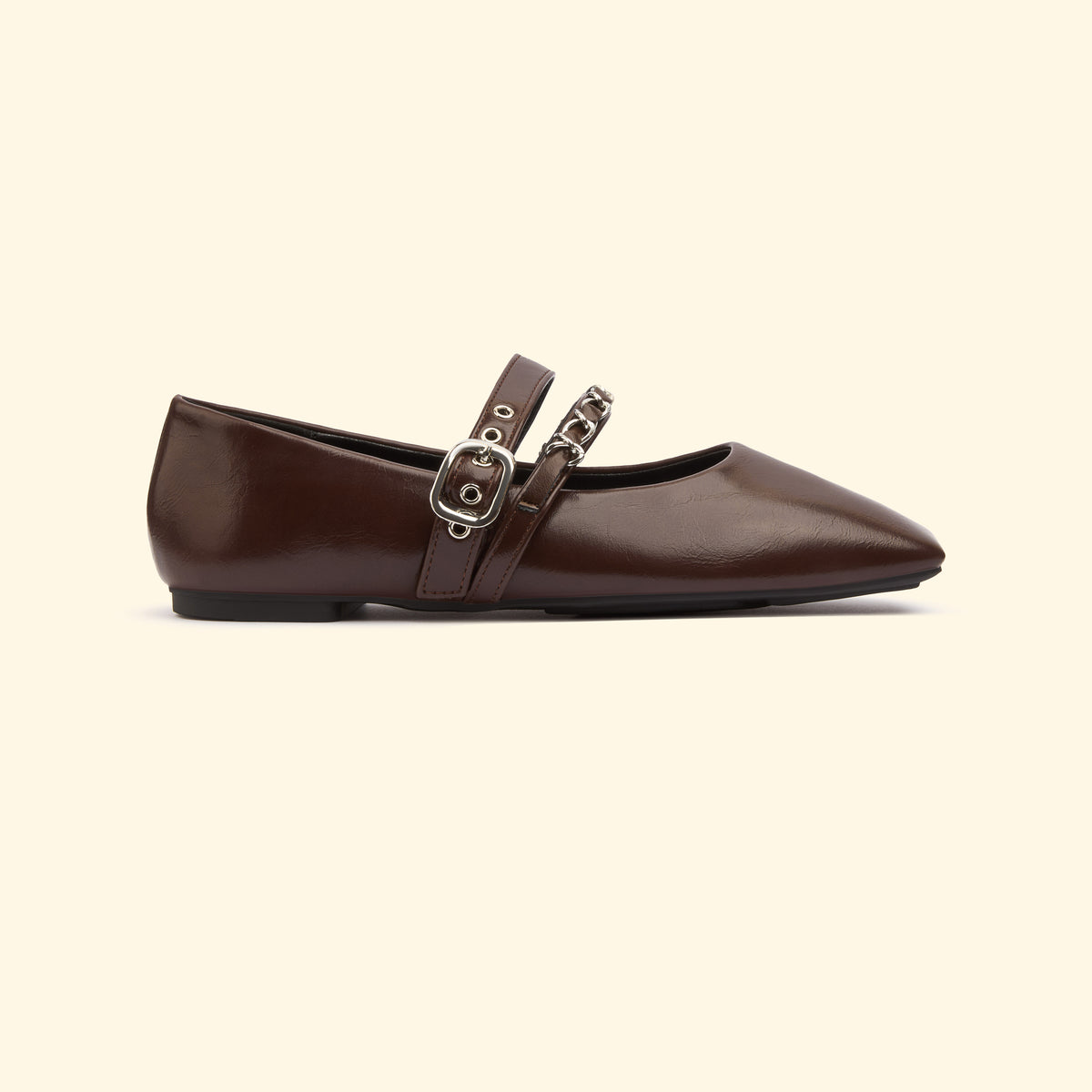 Aurelia Chain Flat - Brown